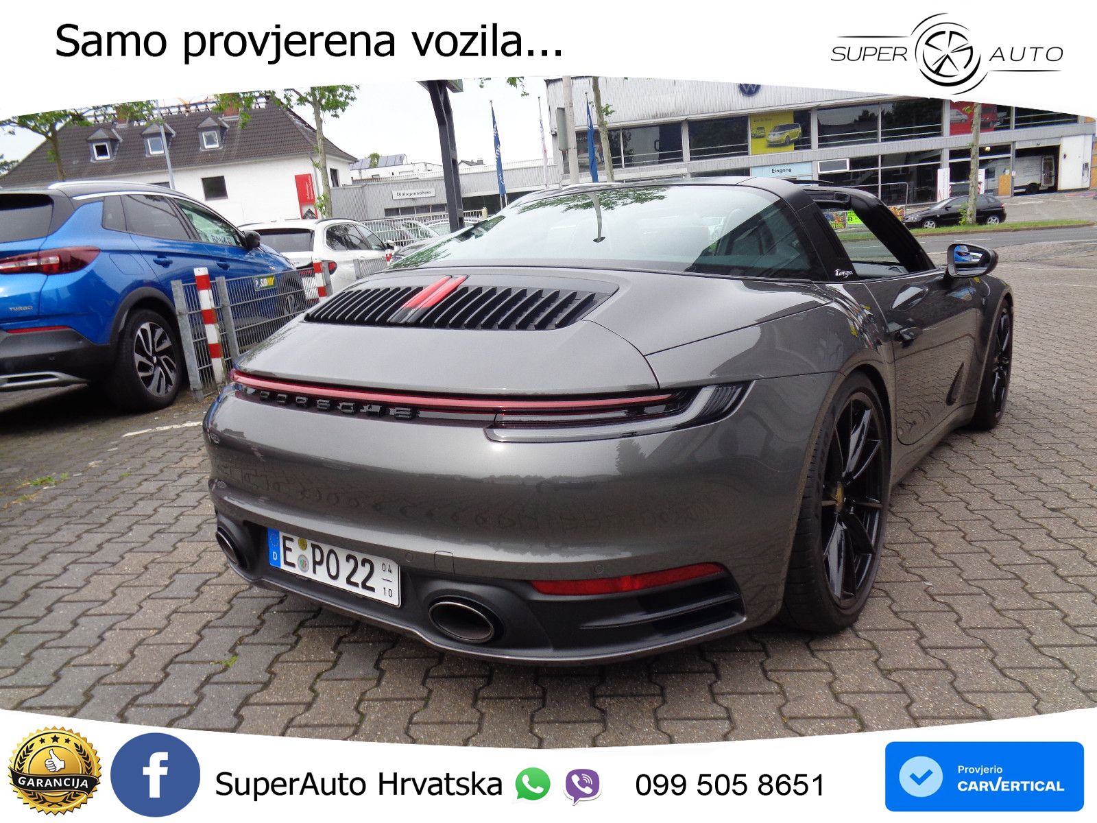 Porsche 911 Targa 4S 3.0 (450 KS) PDK LED+GR SJED+ACC