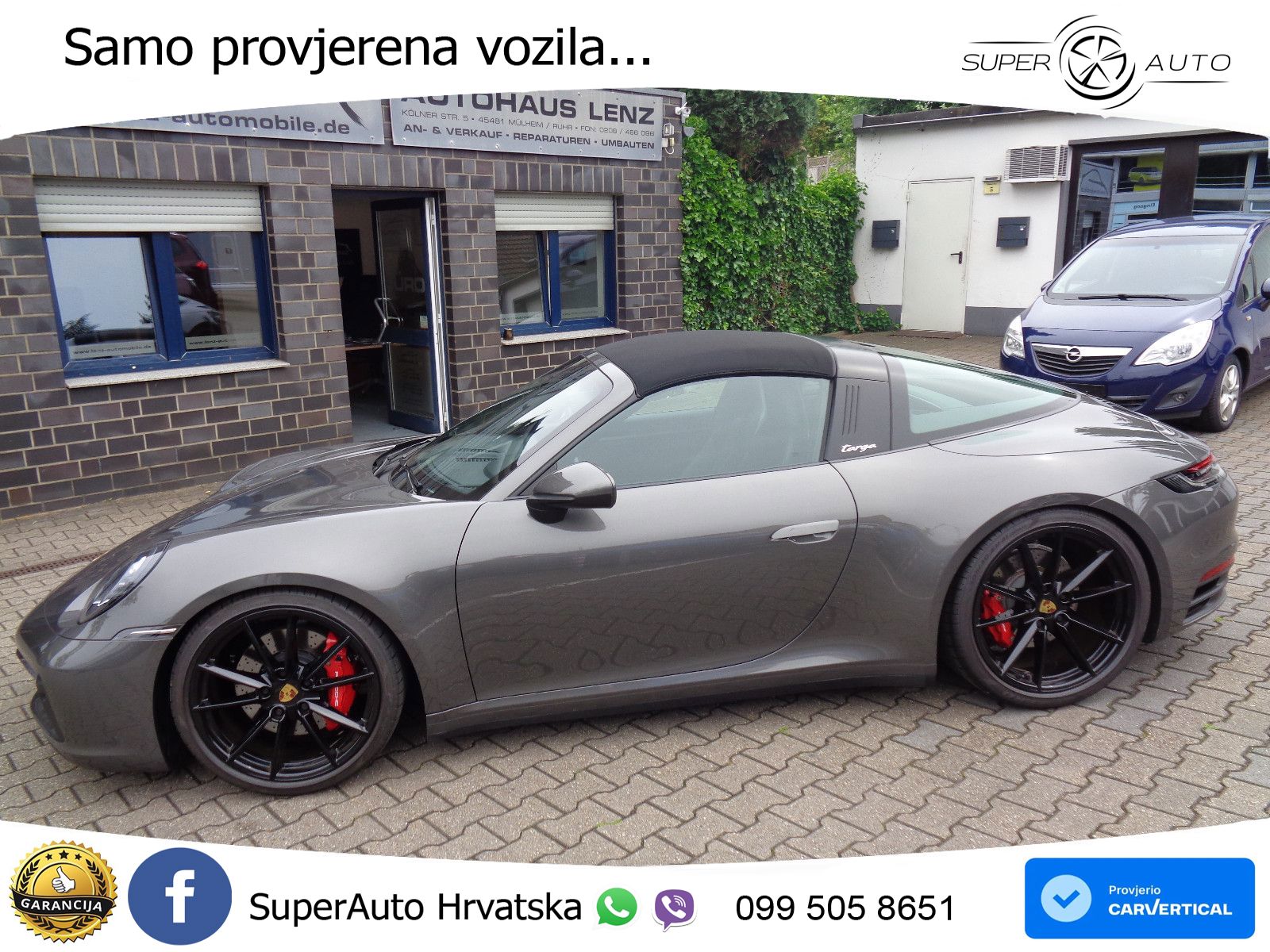 Porsche 911 Targa 4S 3.0 (450 KS) PDK LED+GR SJED+ACC