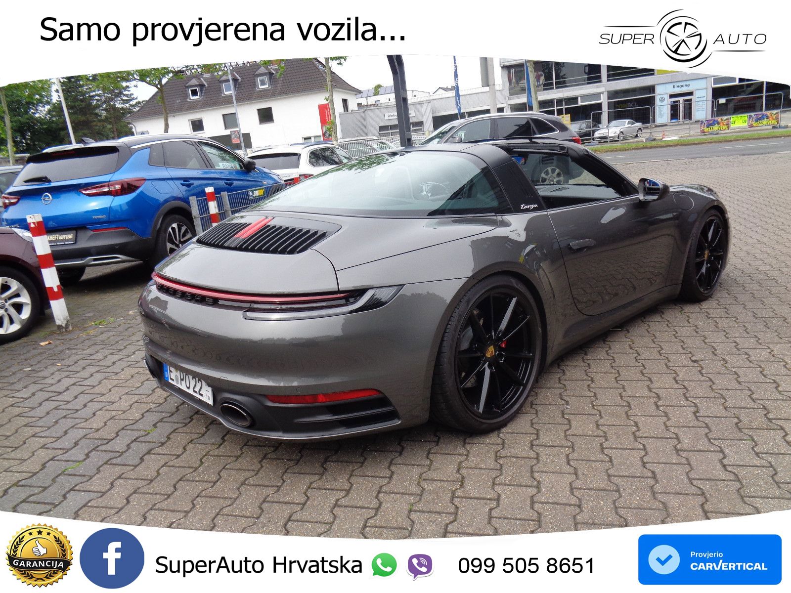 Porsche 911 Targa 4S 3.0 (450 KS) PDK LED+GR SJED+ACC