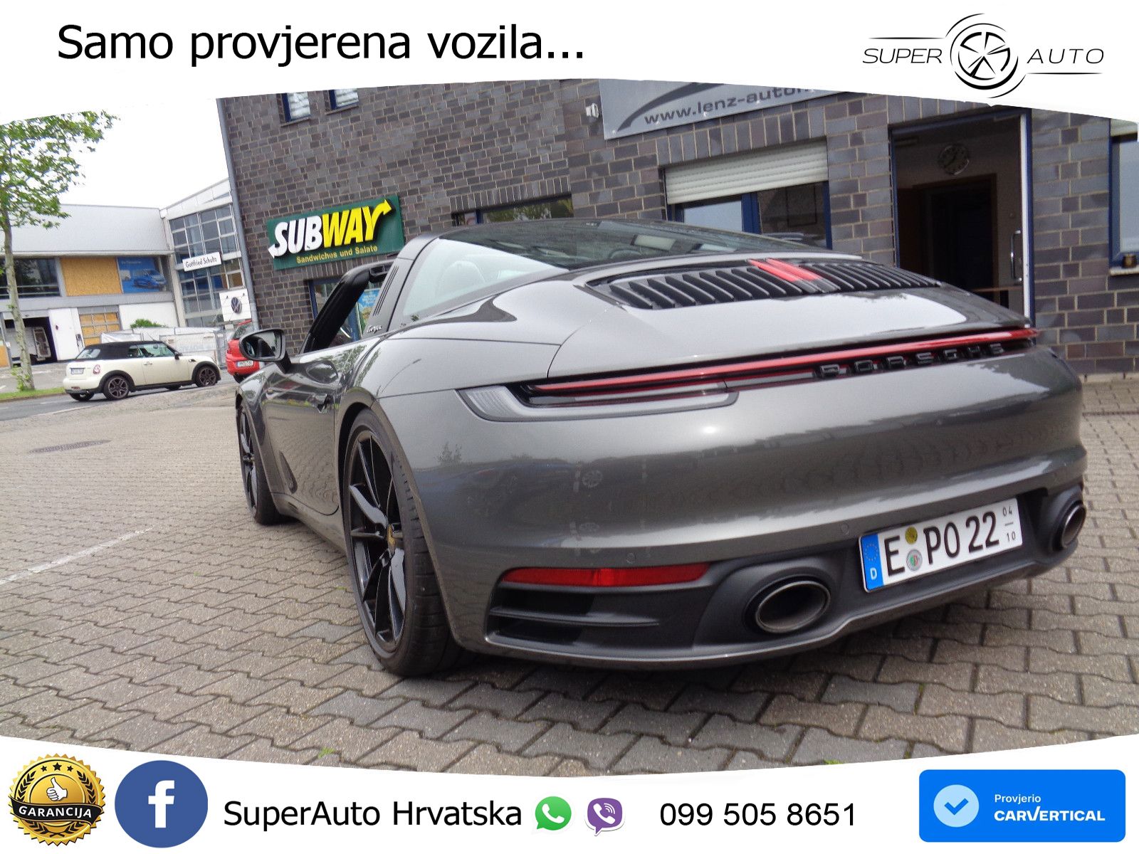 Porsche 911 Targa 4S 3.0 (450 KS) PDK LED+GR SJED+ACC