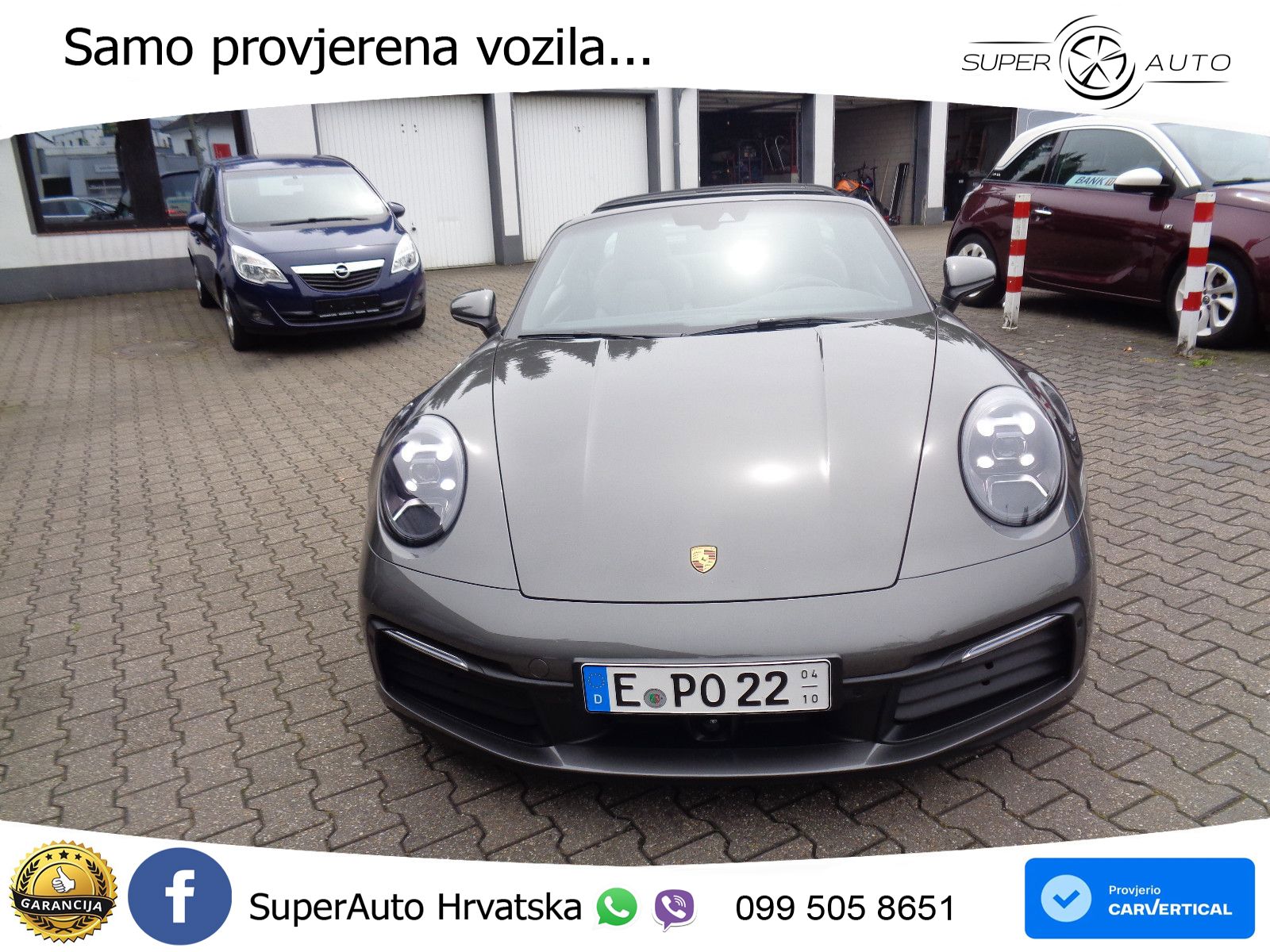 Porsche 911 Targa 4S 3.0 (450 KS) PDK LED+GR SJED+ACC