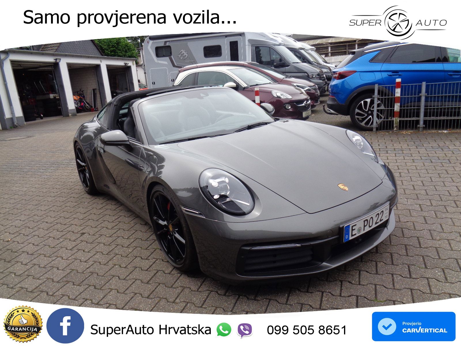 Porsche 911 Targa 4S 3.0 (450 KS) PDK LED+GR SJED+ACC
