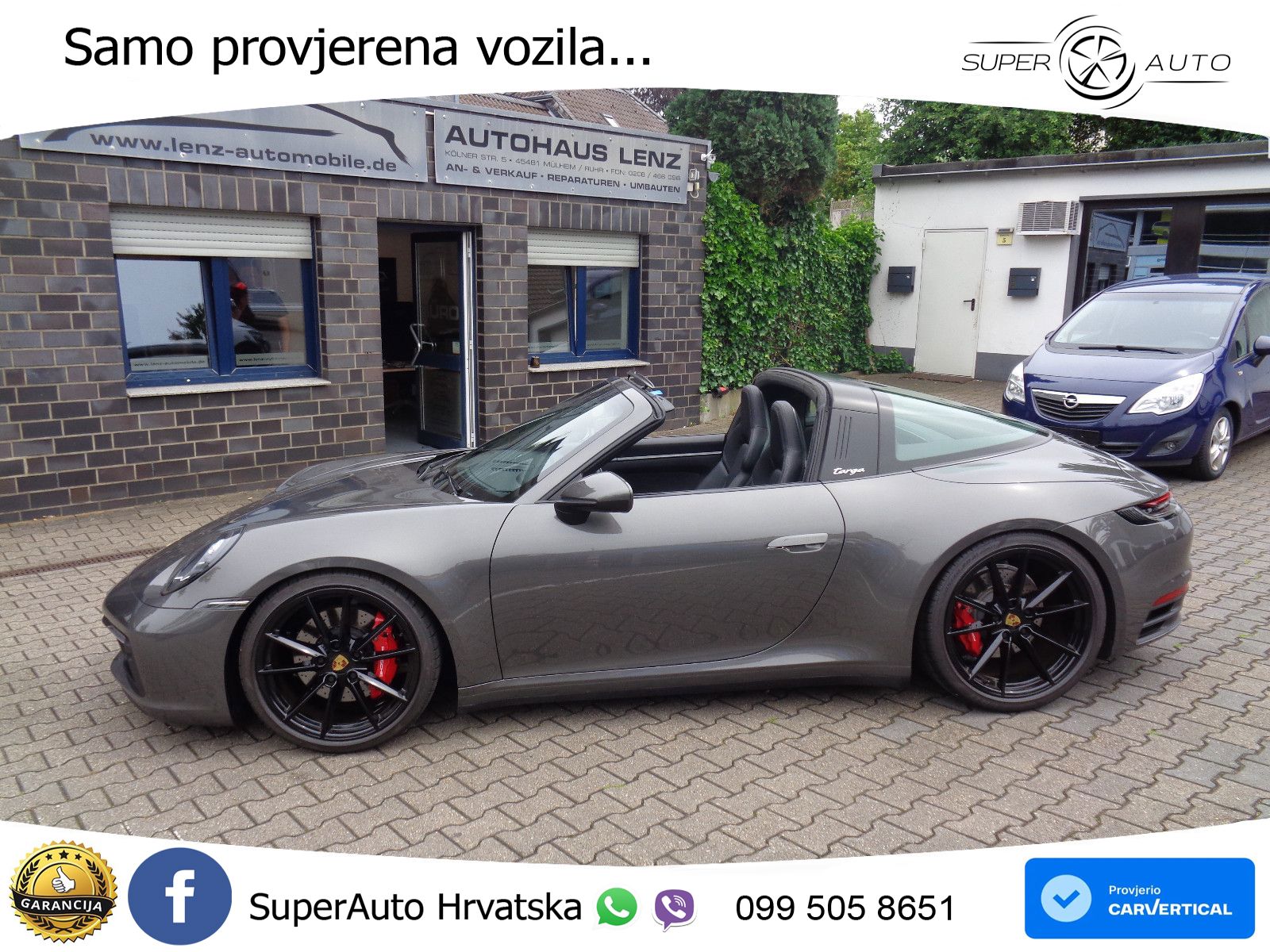 Porsche 911 Targa 4S 3.0 (450 KS) PDK LED+GR SJED+ACC