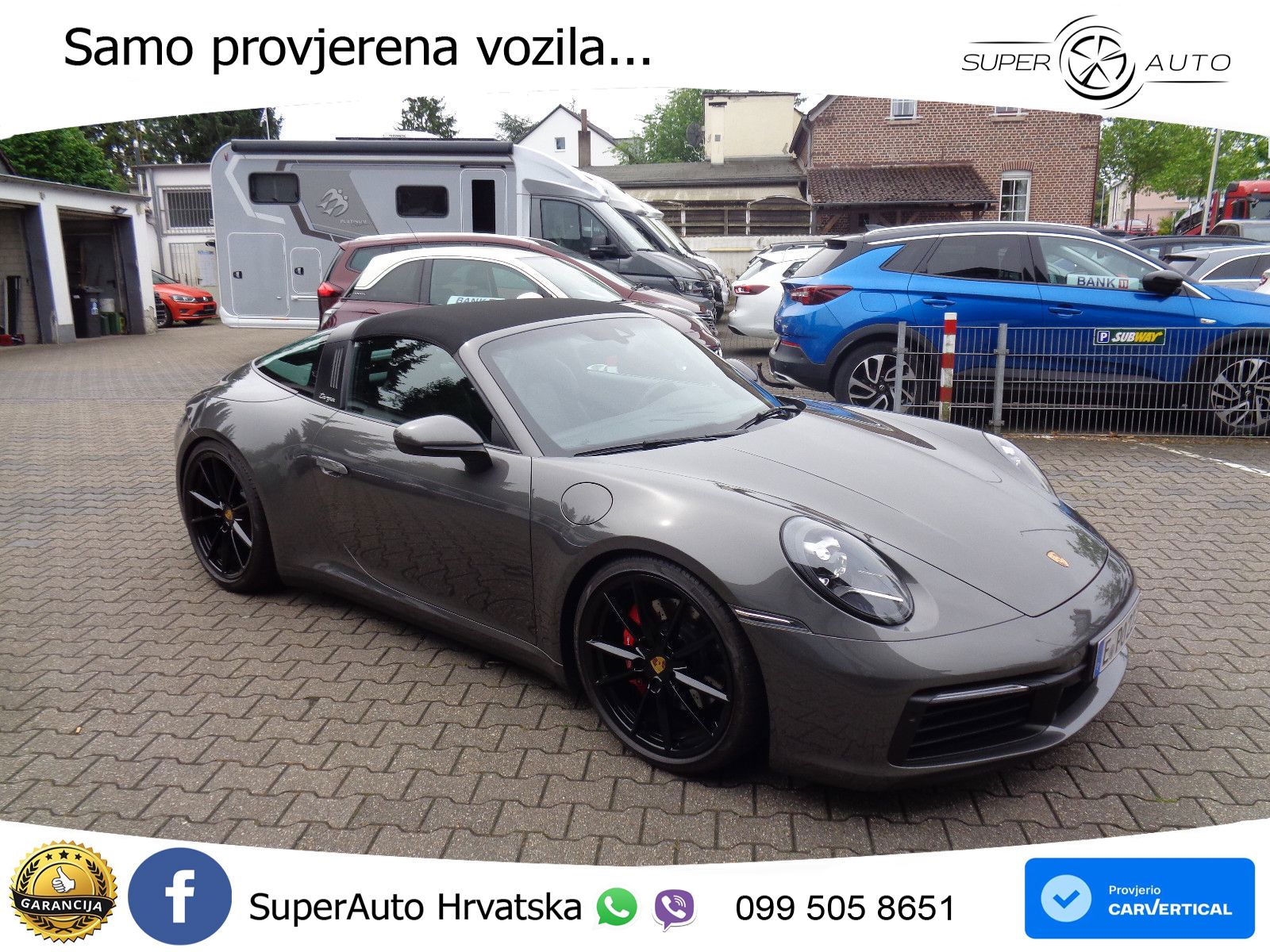 Porsche 911 Targa 4S 3.0 (450 KS) PDK LED+GR SJED+ACC