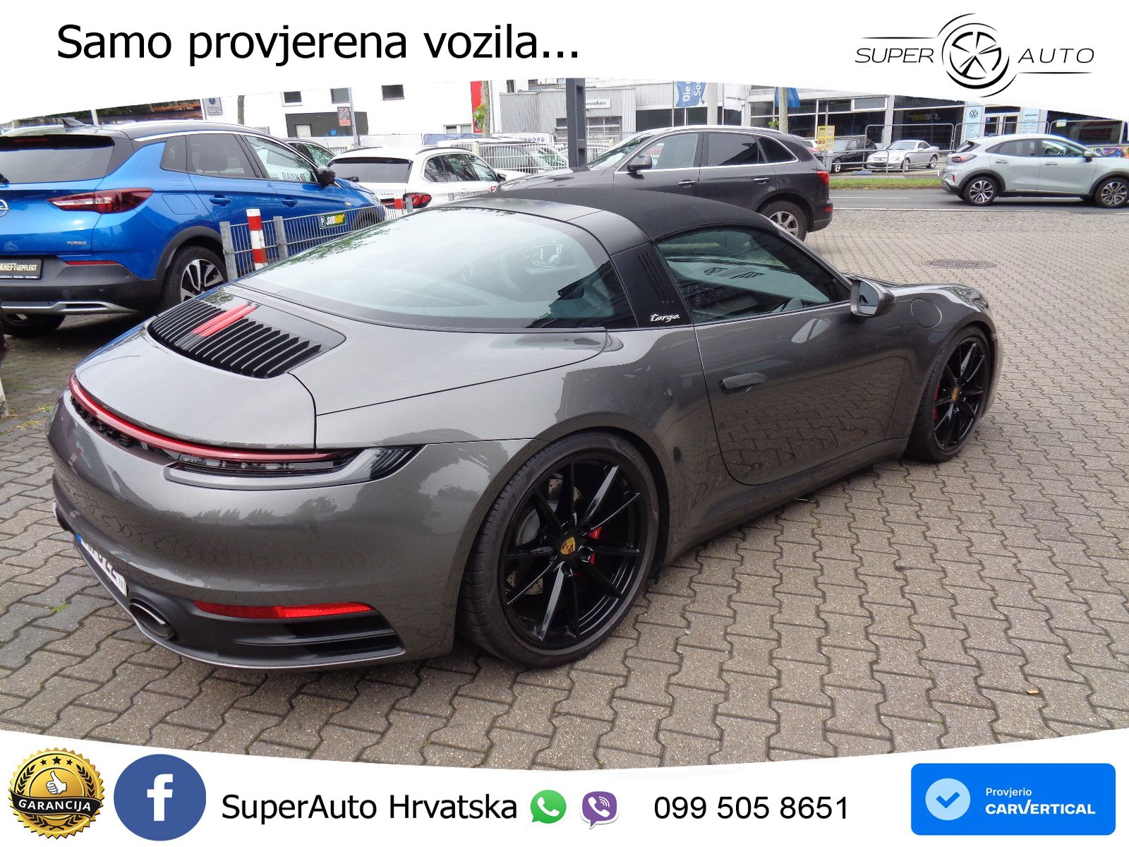Porsche 911 Targa 4S 3.0 (450 KS) PDK LED+GR SJED+ACC