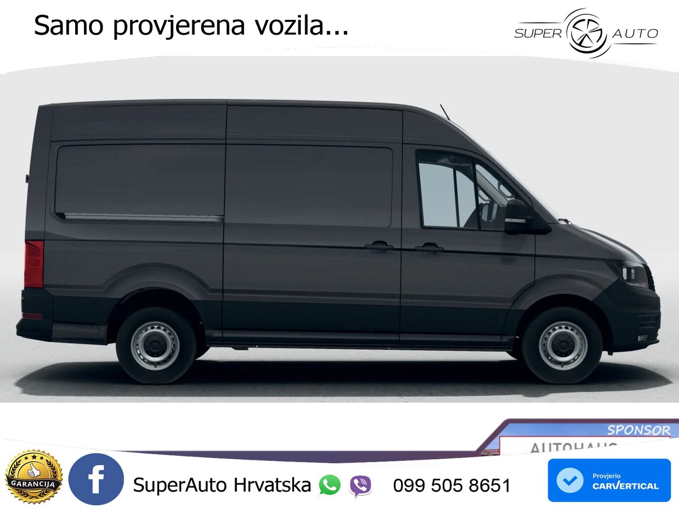 Volkswagen Crafter 35 L3H3 3S Kam Temp AppCo UVP-42%* 140 KS