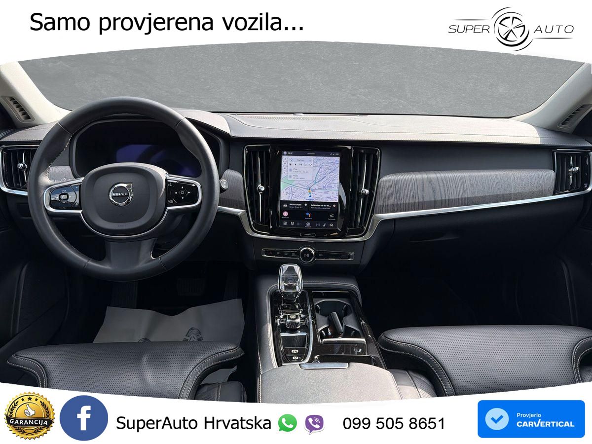 Volvo V90 Recharge T8 AWD Geartronic ACC+HEAD+4xGR SJED+360+PANO