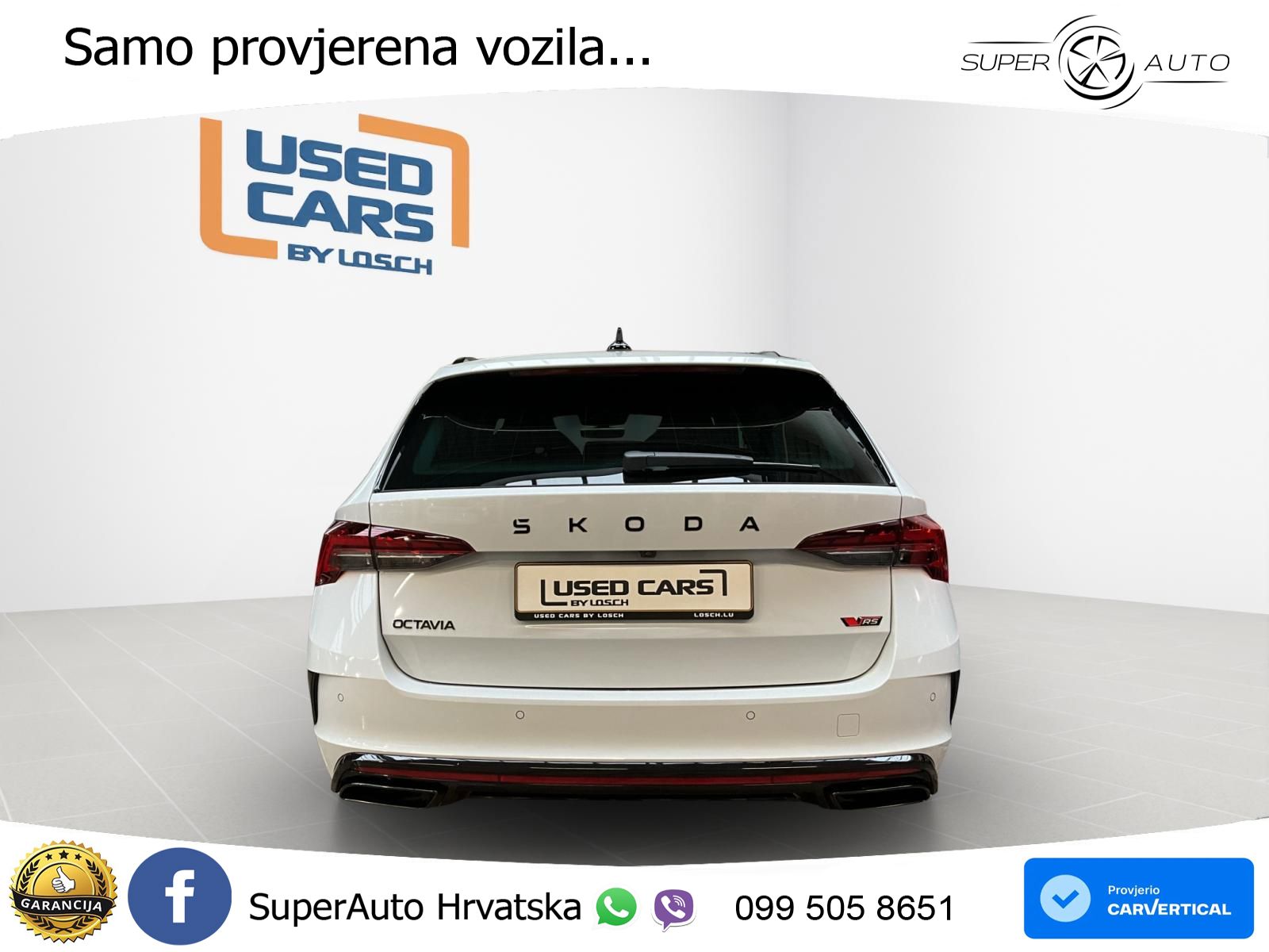Škoda Octavia Combi RS 2.0 TSI (265 KS) DSG