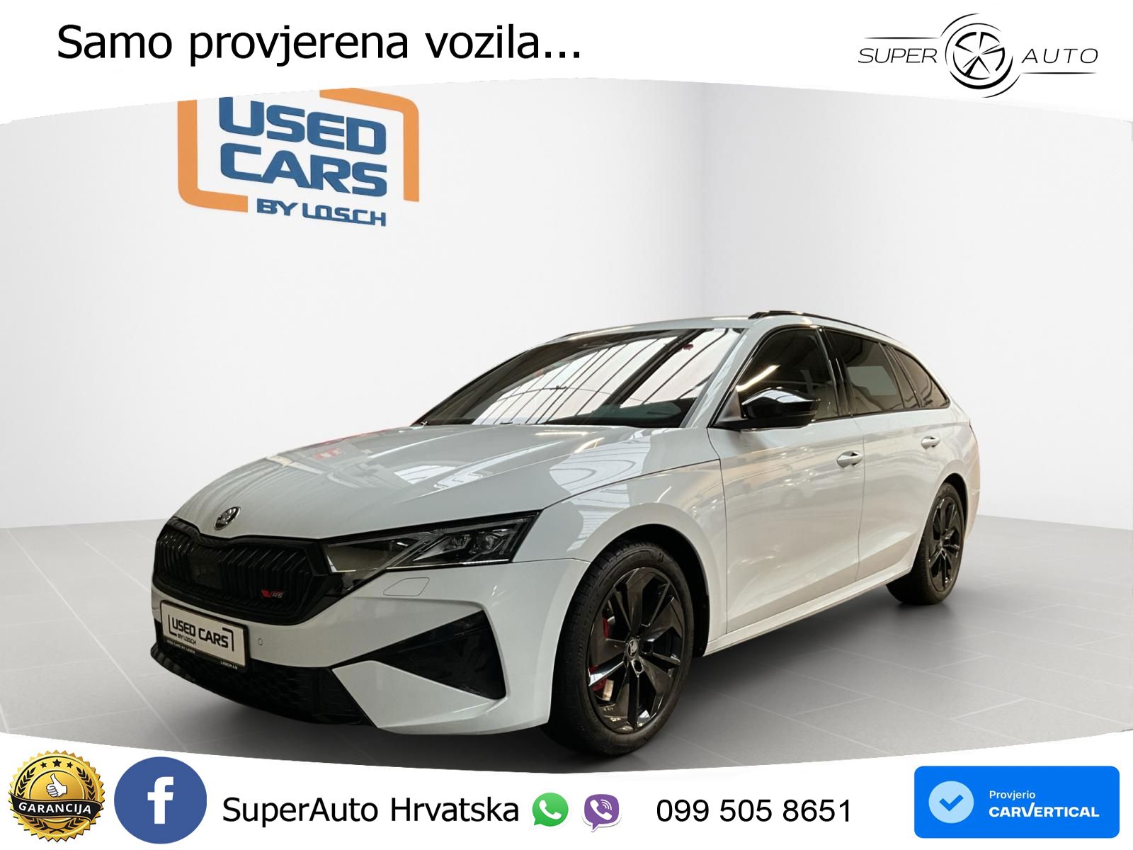 Škoda Octavia Combi RS 2.0 TSI (265 KS) DSG