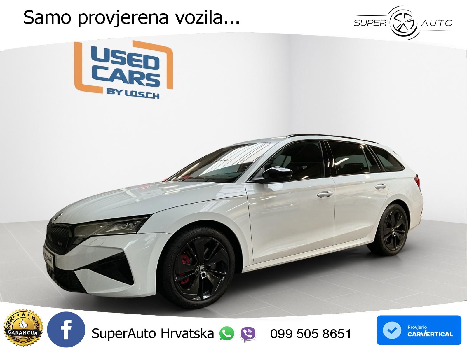 Škoda Octavia Combi RS 2.0 TSI (265 KS) DSG