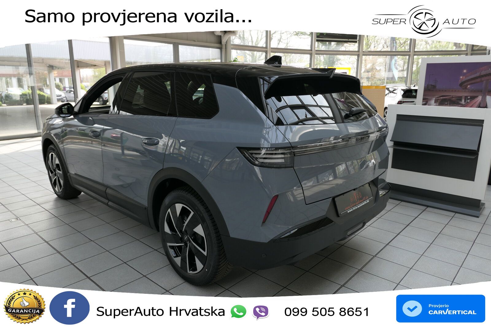 Opel Grandland 1.2 Turbo (145 KS) Hybrid eDCT GS LED+GR SJED+ACC