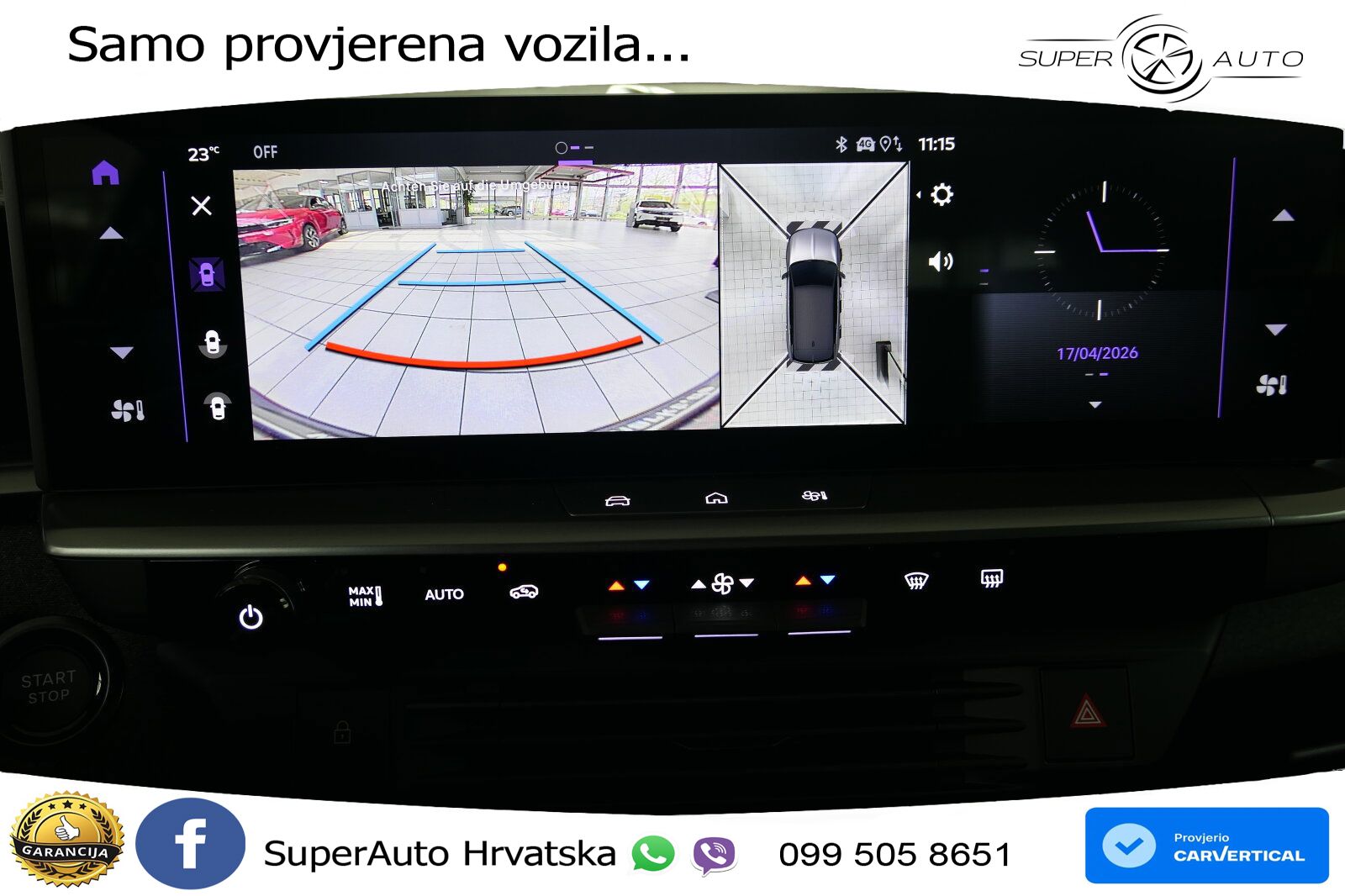 Opel Grandland 1.2 Turbo (145 KS) Hybrid eDCT GS LED+GR SJED+ACC