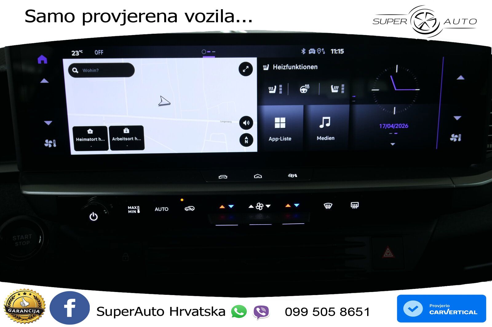 Opel Grandland 1.2 Turbo (145 KS) Hybrid eDCT GS LED+GR SJED+ACC
