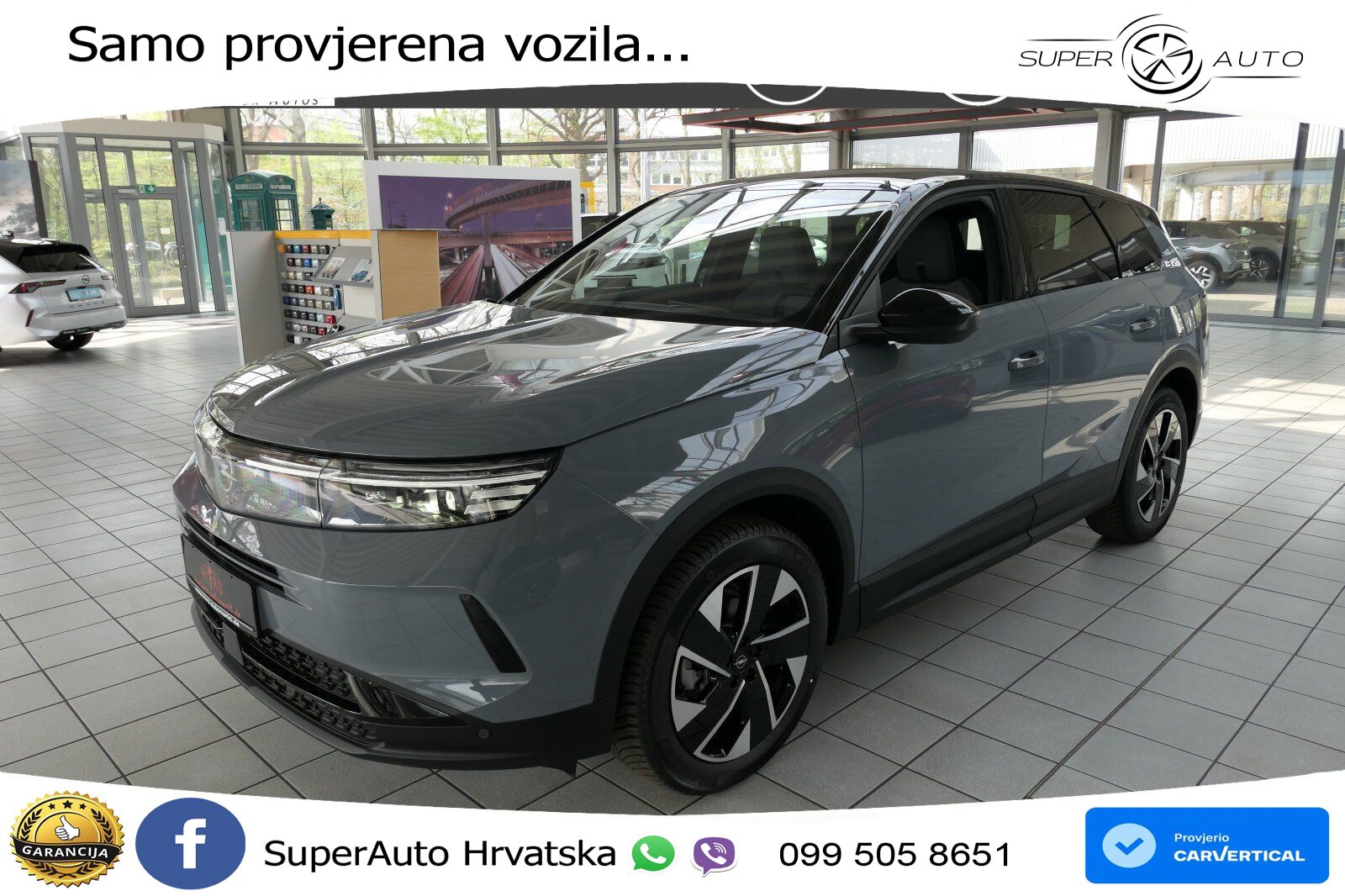 Opel Grandland 1.2 Turbo (145 KS) Hybrid eDCT GS LED+GR SJED+ACC