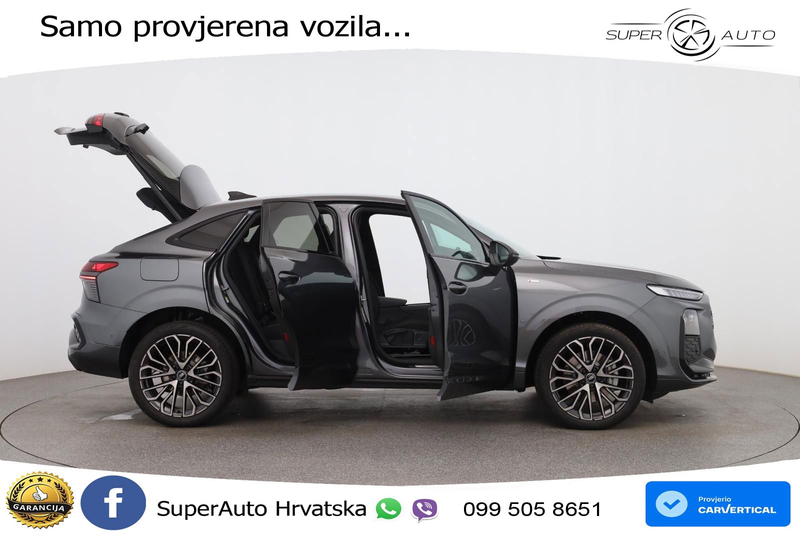 Audi Q3 III Sportback 2.0 TFSI (204 KS) quattro S tronic MATRIX+GR SJED+KAM