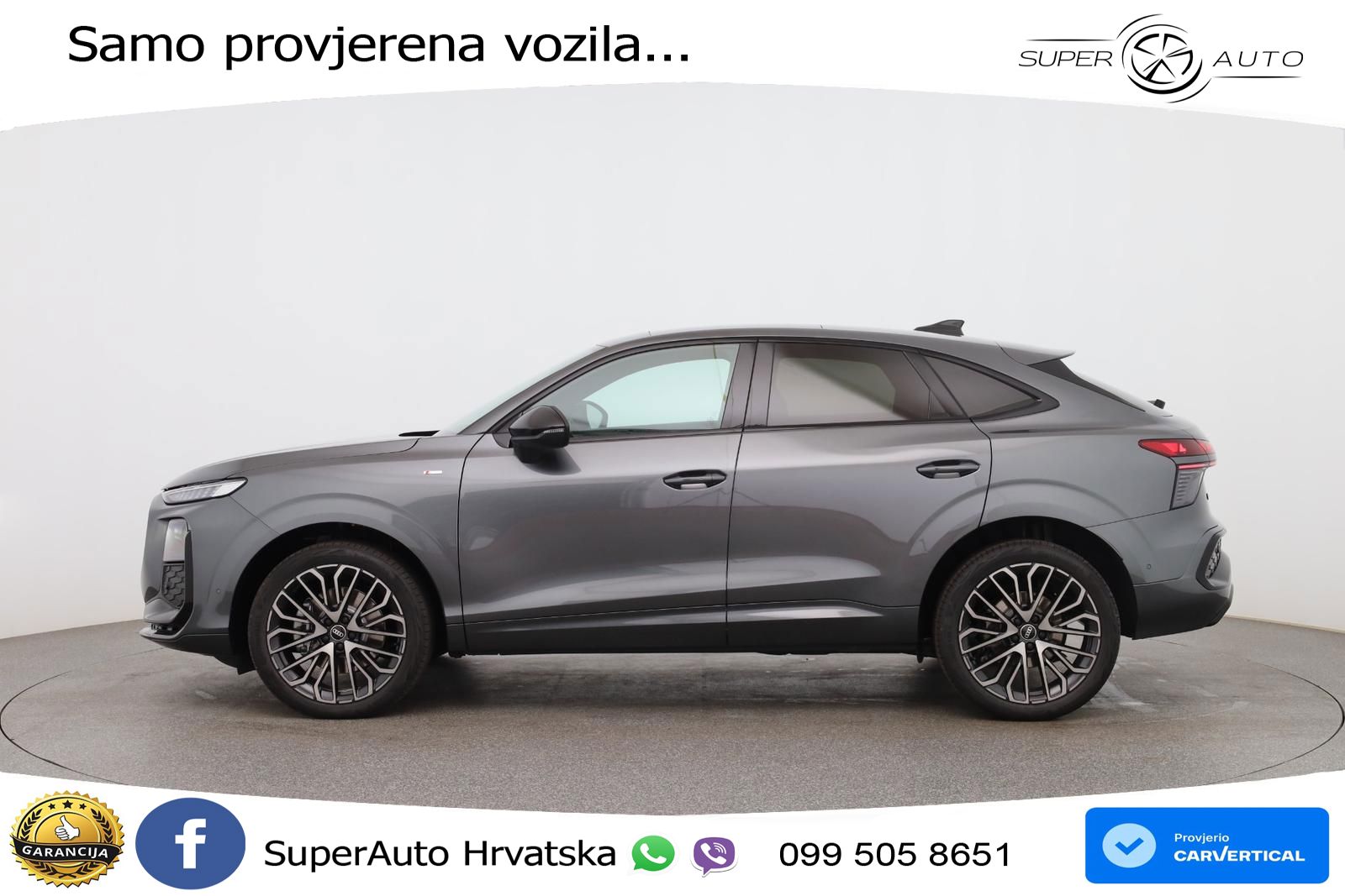 Audi Q3 III Sportback 2.0 TFSI (204 KS) quattro S tronic MATRIX+GR SJED+KAM