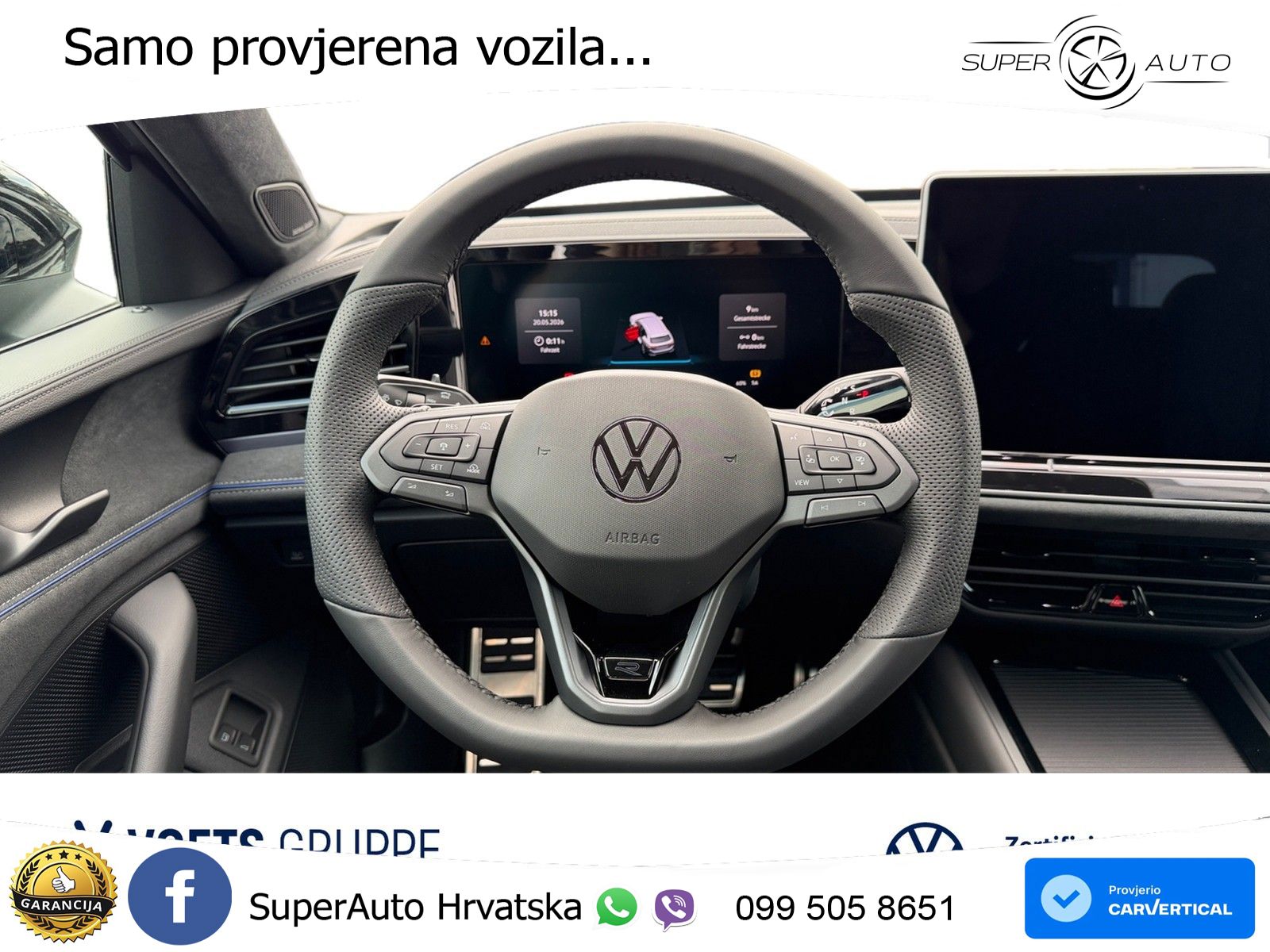 Volkswagen Passat Variant 1.5 TSI (204 KS) eHybrid DSG R-Line MATRIX+GR SJED+KAM