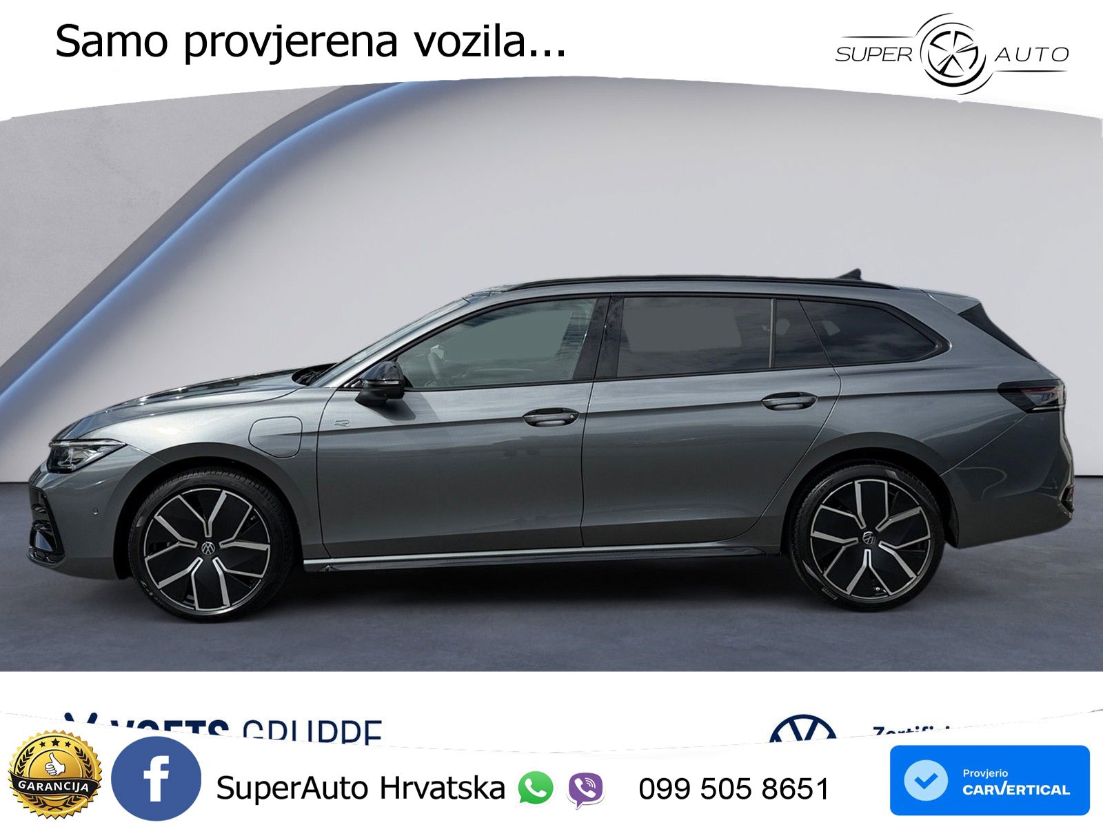 Volkswagen Passat Variant 1.5 TSI (204 KS) eHybrid DSG R-Line MATRIX+GR SJED+KAM