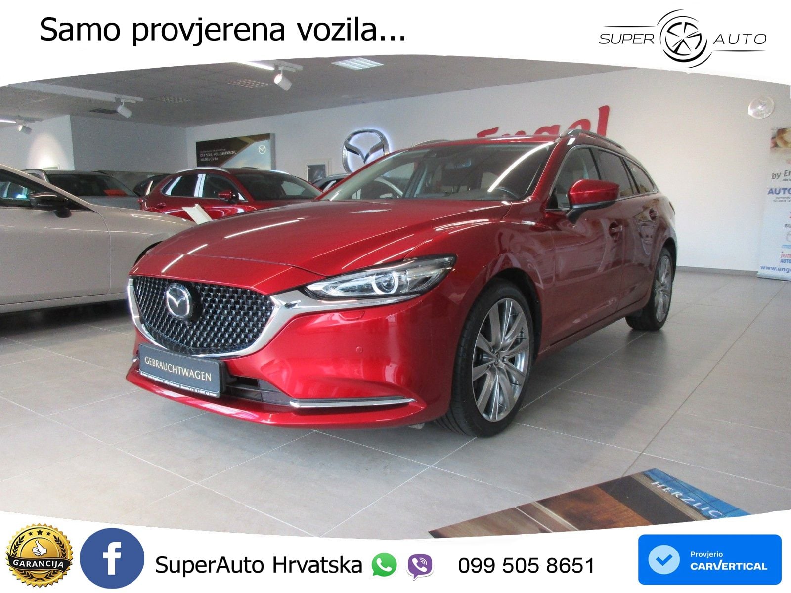 Mazda 6 Sport Combi 2.5 SKYACTIV-G (194 KS) SKYACTIV-Drive MATRIX+GR SJED+KAM