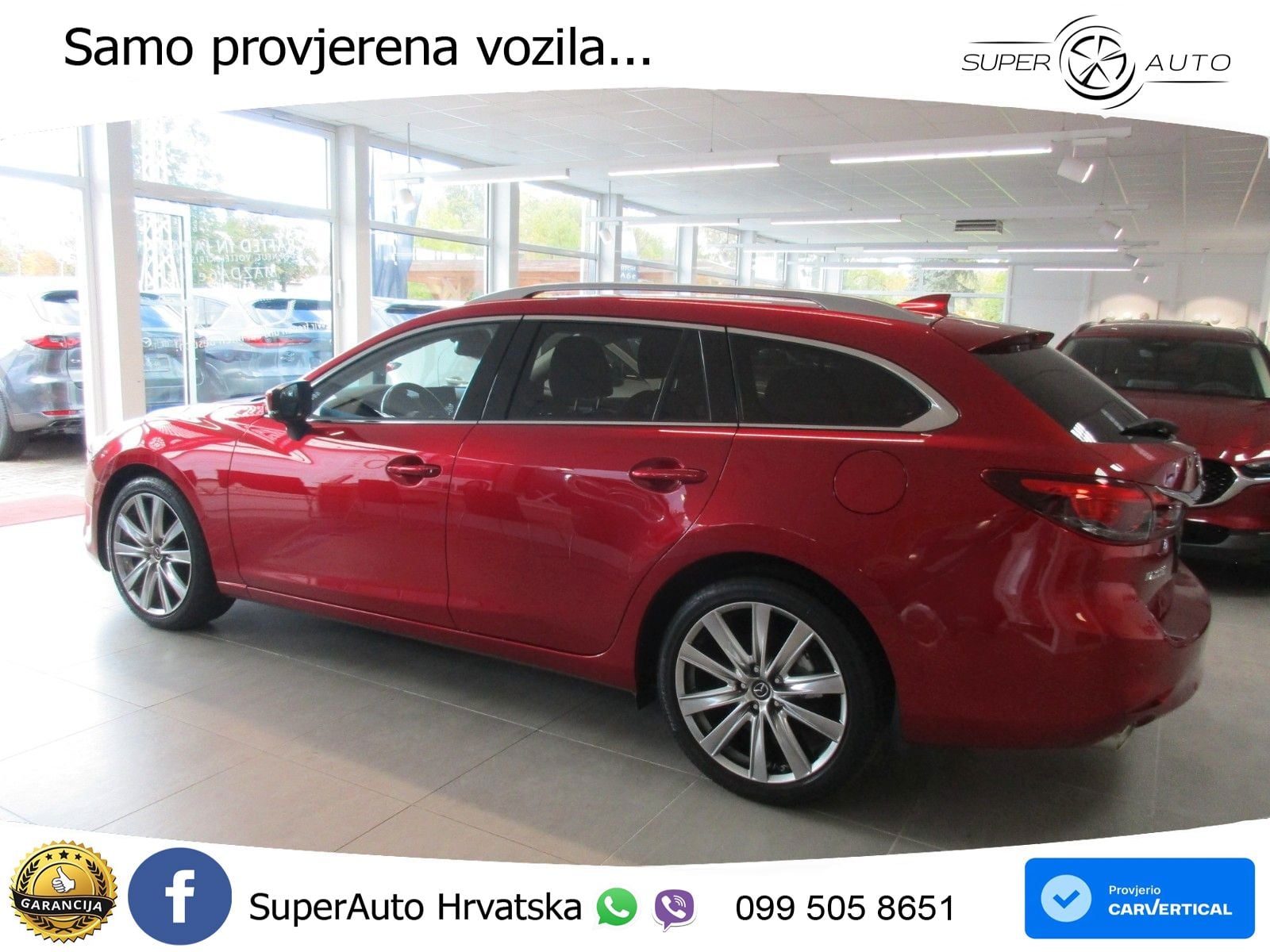 Mazda 6 Sport Combi 2.5 SKYACTIV-G (194 KS) SKYACTIV-Drive MATRIX+GR SJED+KAM
