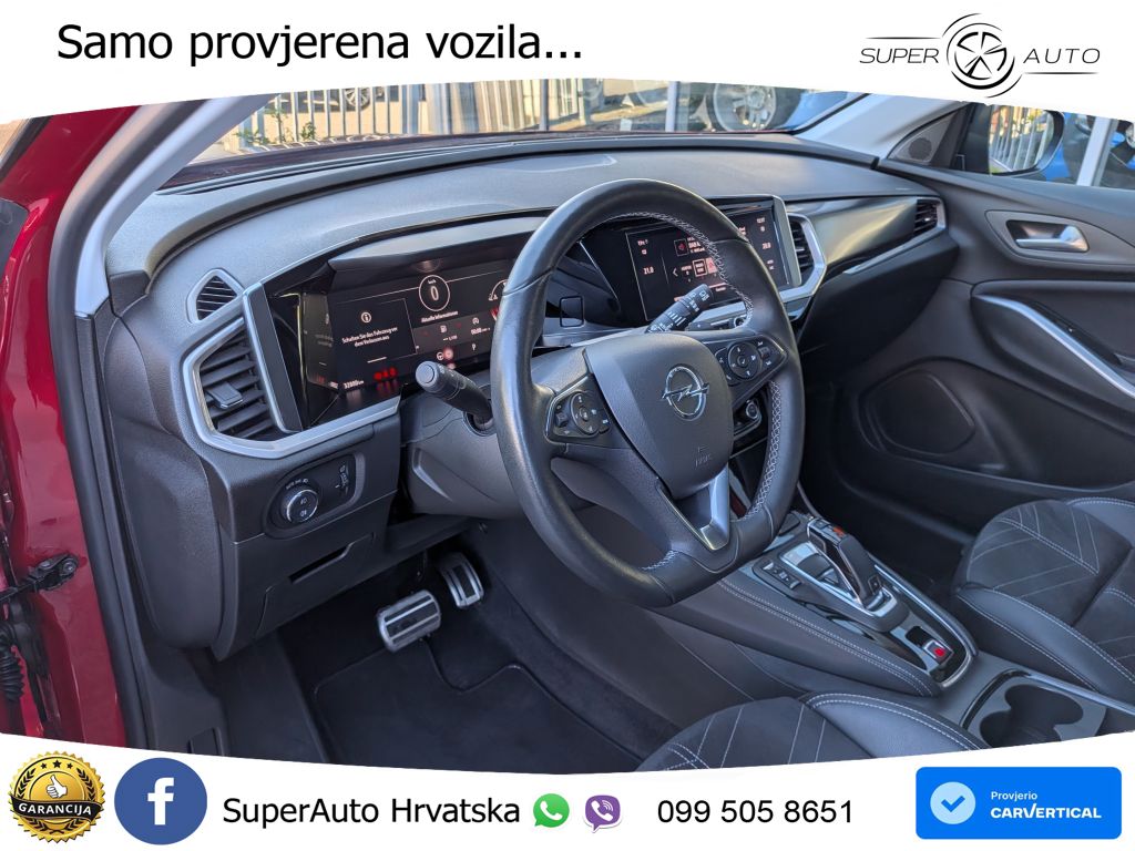 Opel Grandland 1.2i Turbo (130 KS) Automatic Elegance LED+GR SJED+ACC