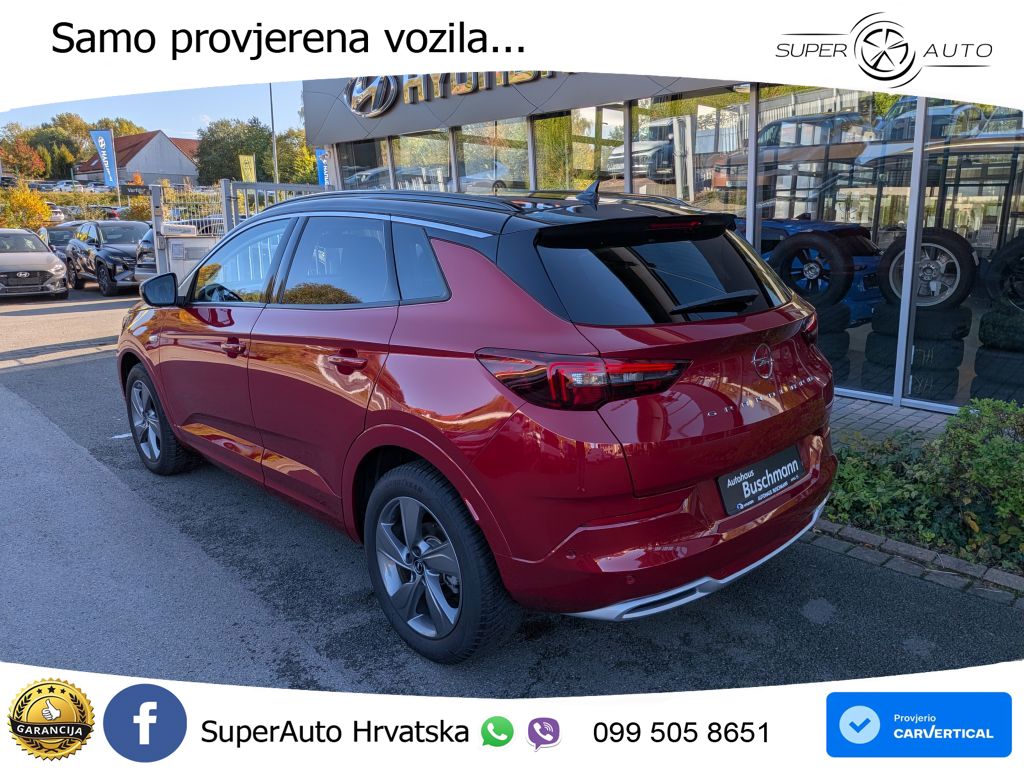 Opel Grandland 1.2i Turbo (130 KS) Automatic Elegance LED+GR SJED+ACC