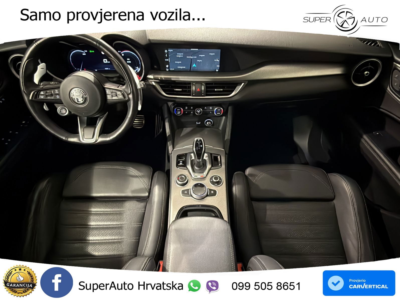 Alfa Romeo Stelvio 2.2 MultiJet II (210 KS) Q4 Automatic LED+GR SJED+ACC