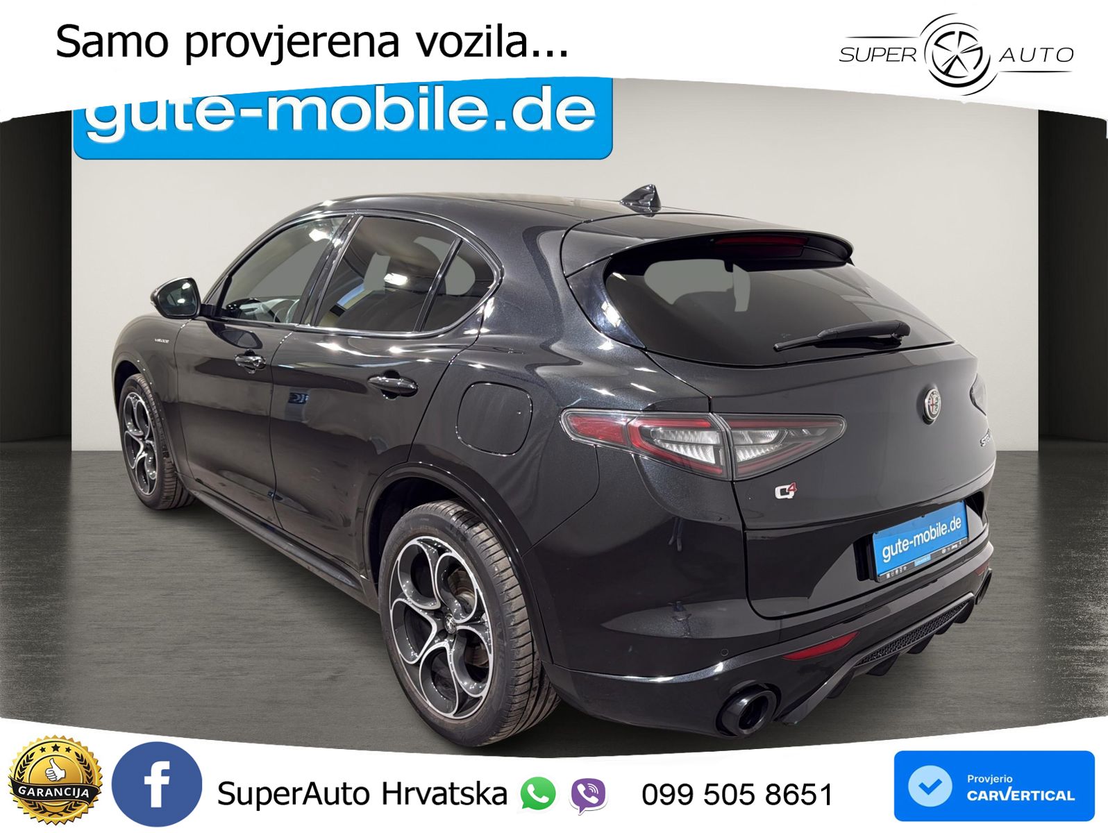 Alfa Romeo Stelvio 2.2 MultiJet II (210 KS) Q4 Automatic LED+GR SJED+ACC