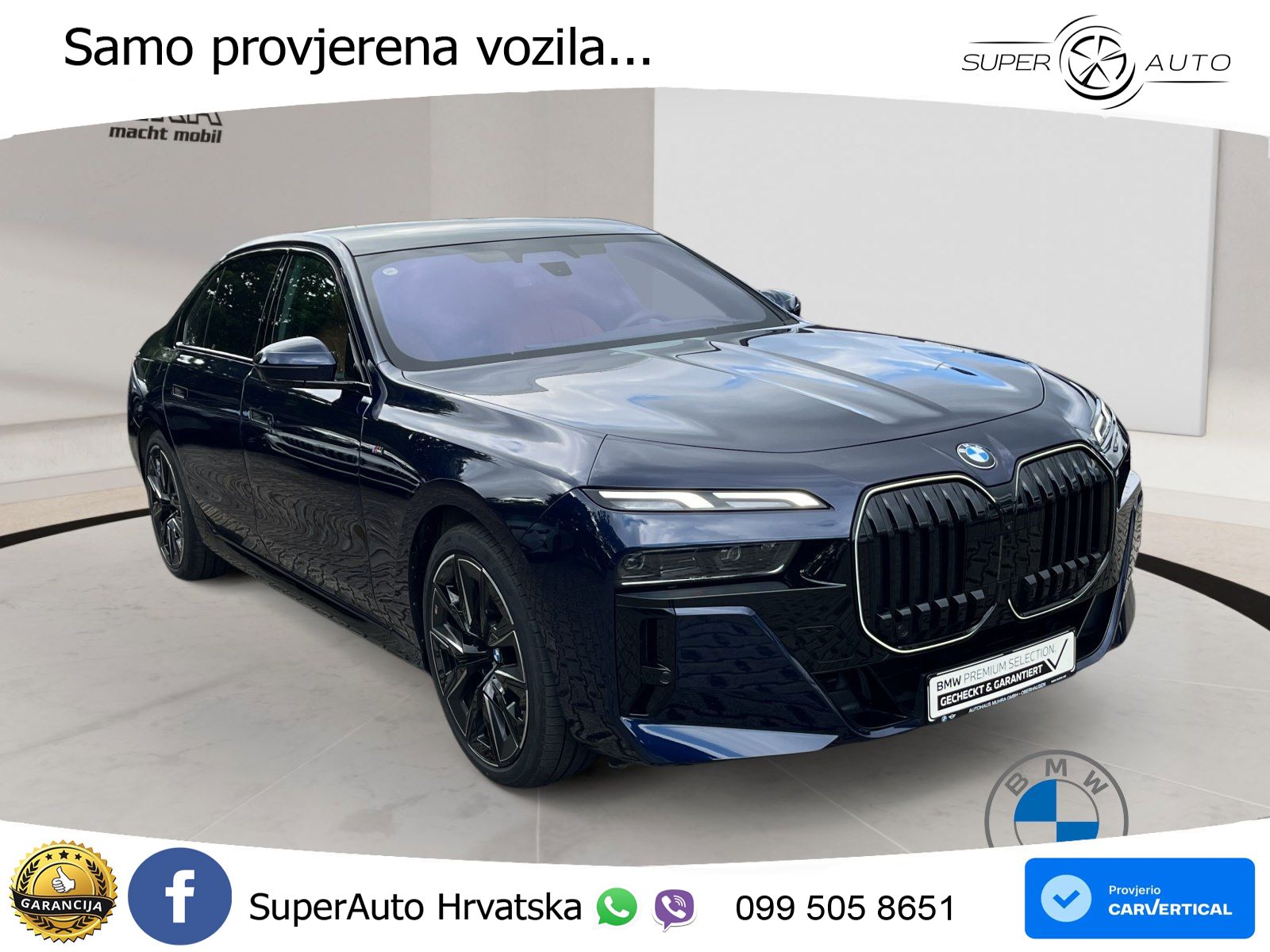BMW 740d (299 KS) xDrive Steptronic