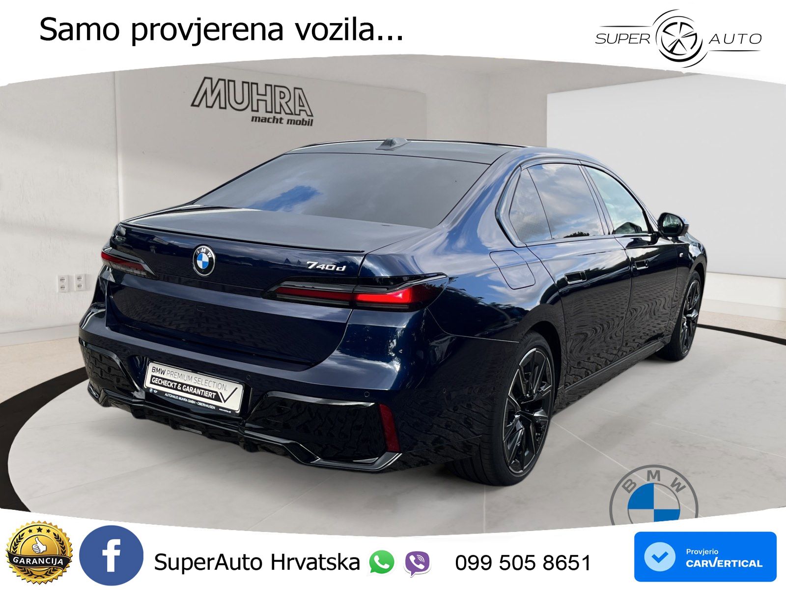 BMW 740d (299 KS) xDrive Steptronic