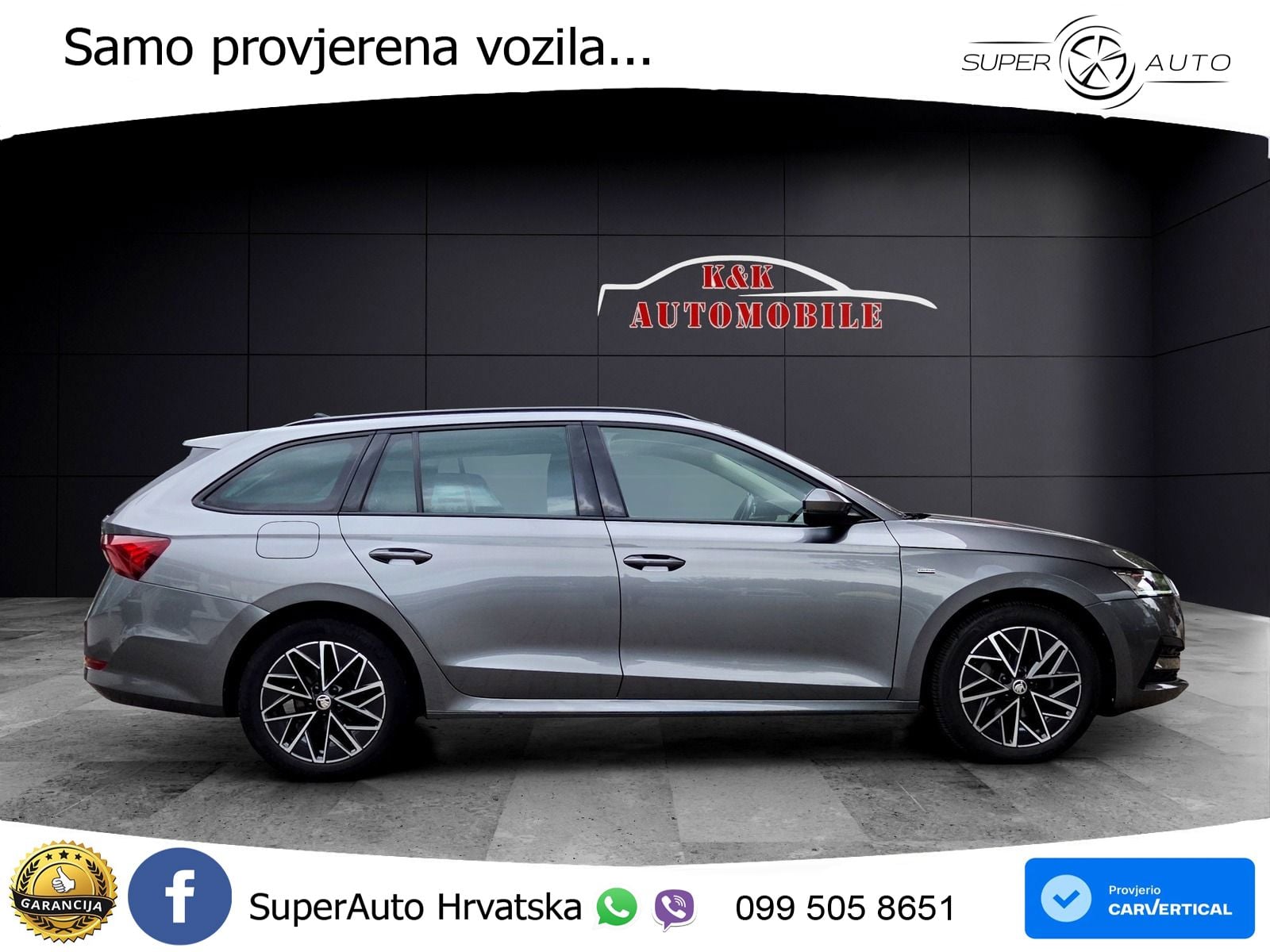 Škoda Octavia Combi 2.0 TDI (150 KS) DSG LED+GR SJED+ACC