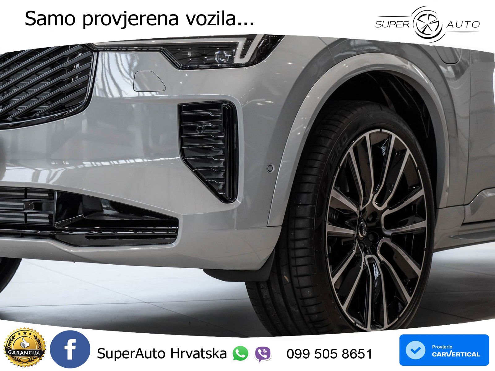 Volvo XC90 2.0 T8 AWD Automatic ZRAČNI+ACC+GR SJED+KAM+PANO