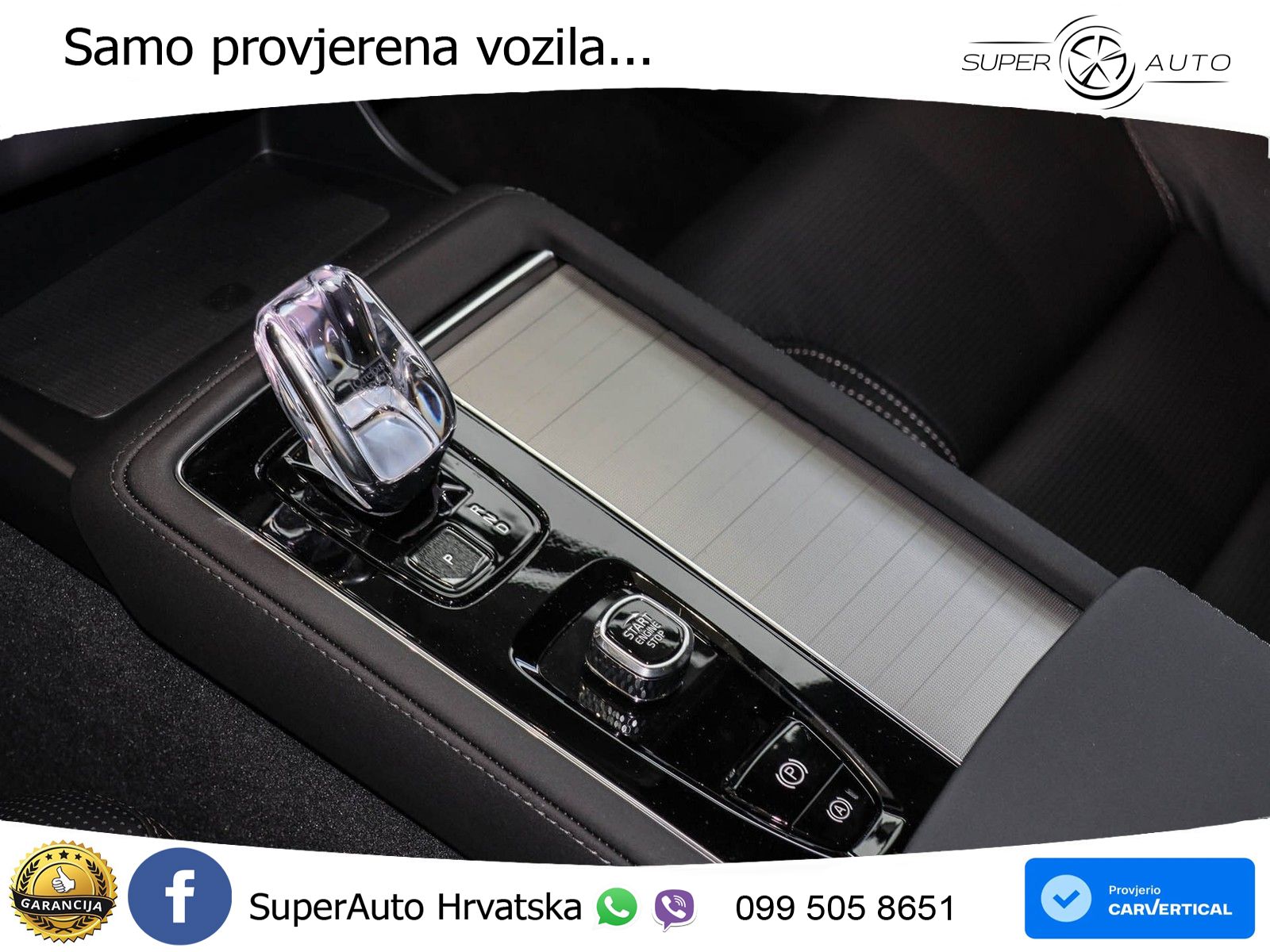 Volvo XC90 2.0 T8 AWD Automatic ZRAČNI+ACC+GR SJED+KAM+PANO