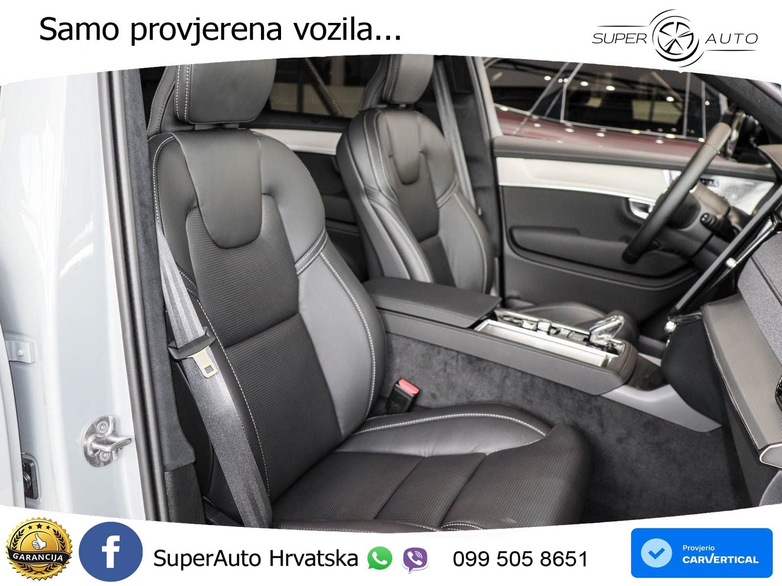 Volvo XC90 2.0 T8 AWD Automatic ZRAČNI+ACC+GR SJED+KAM+PANO