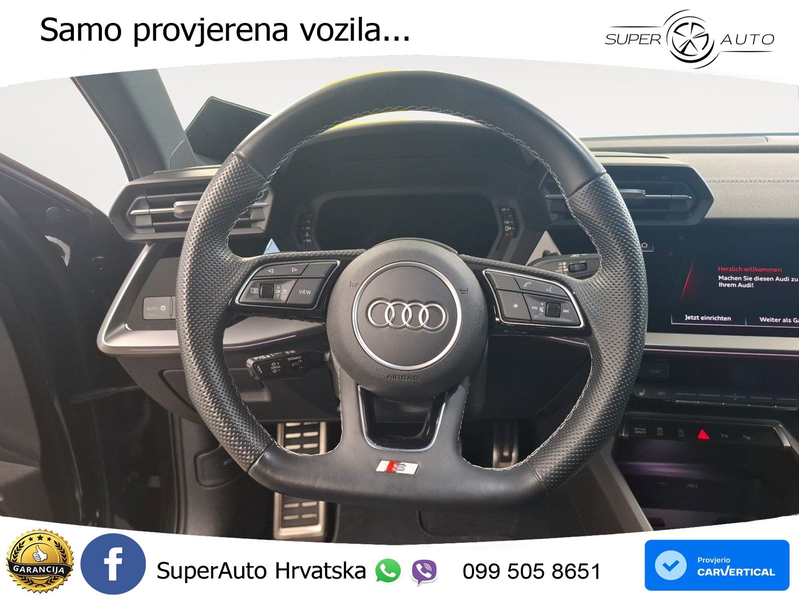 Audi S3 Limuzina 2.0 TFSI (310 KS) quattro S tronic LED+GR SJED+ACC