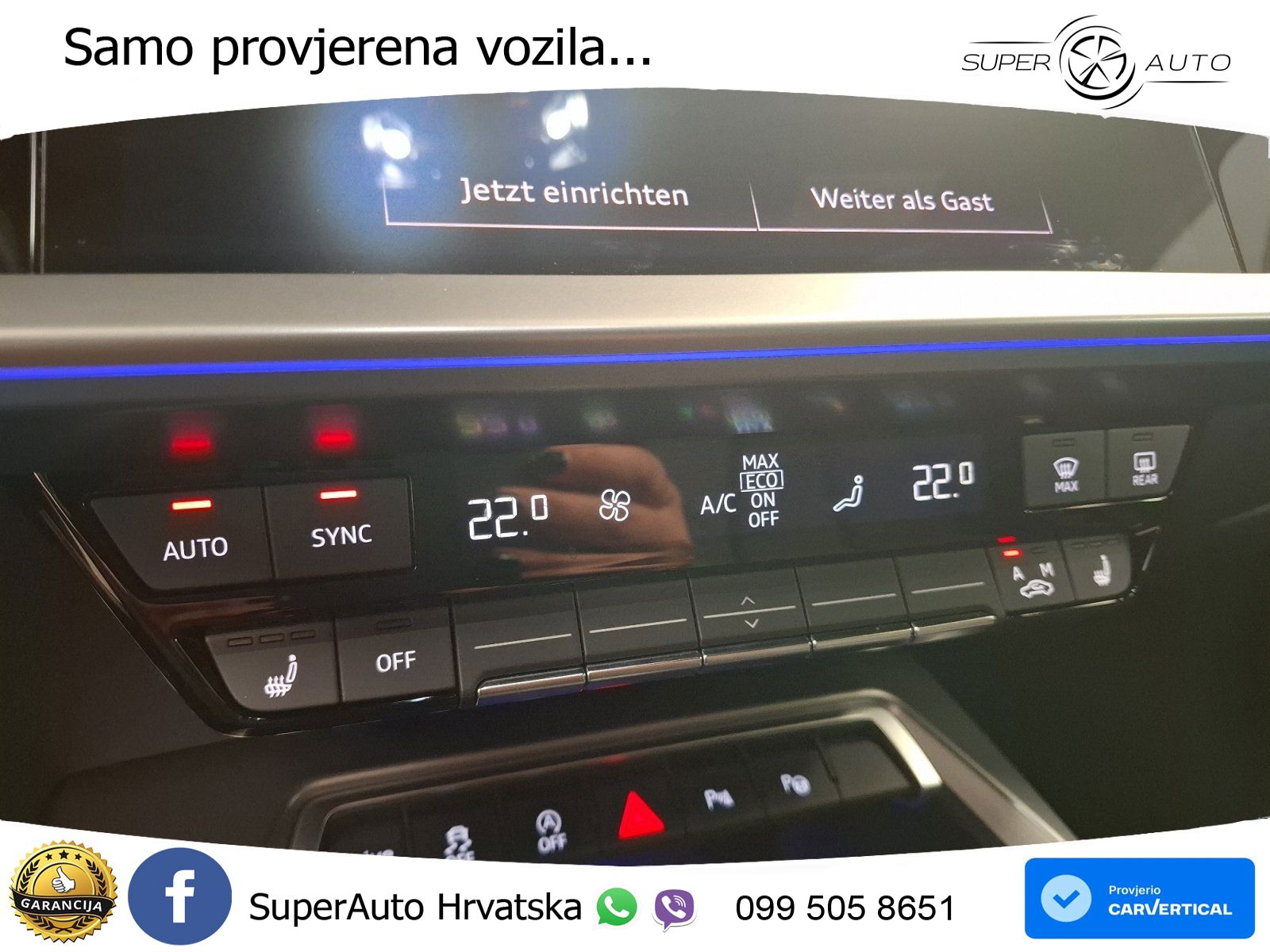 Audi S3 Limuzina 2.0 TFSI (310 KS) quattro S tronic LED+GR SJED+ACC