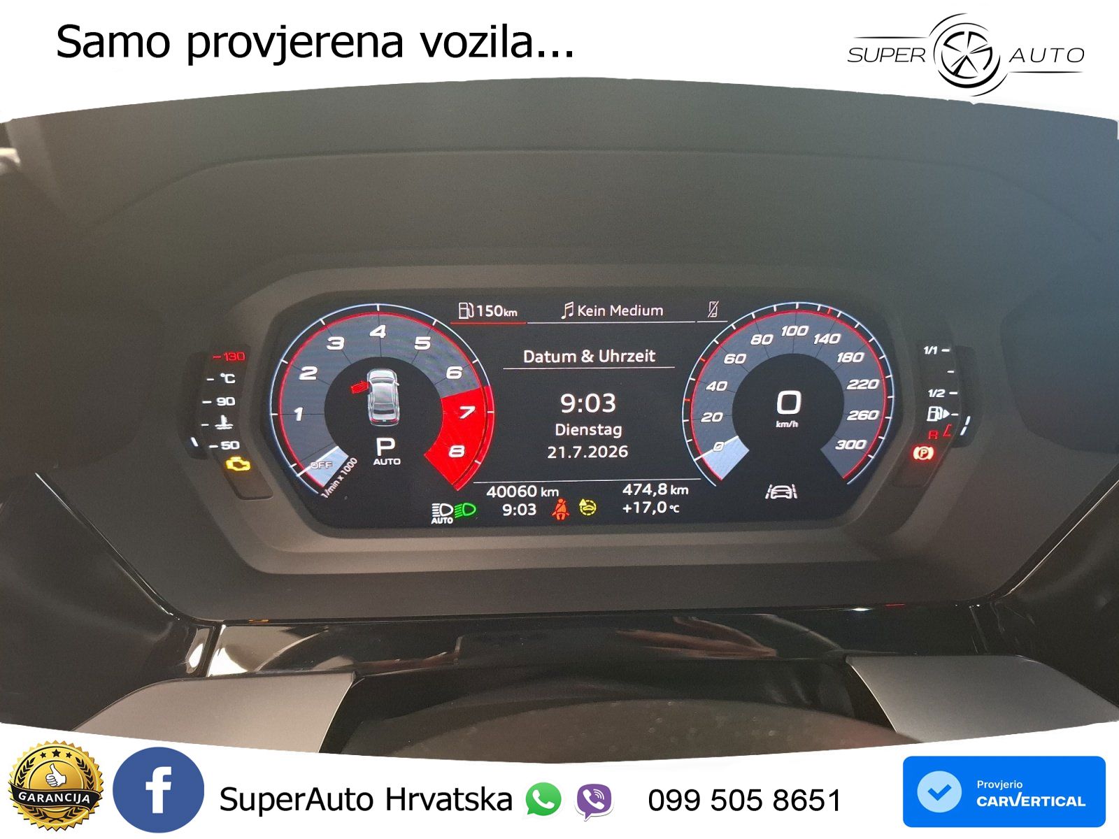 Audi S3 Limuzina 2.0 TFSI (310 KS) quattro S tronic LED+GR SJED+ACC