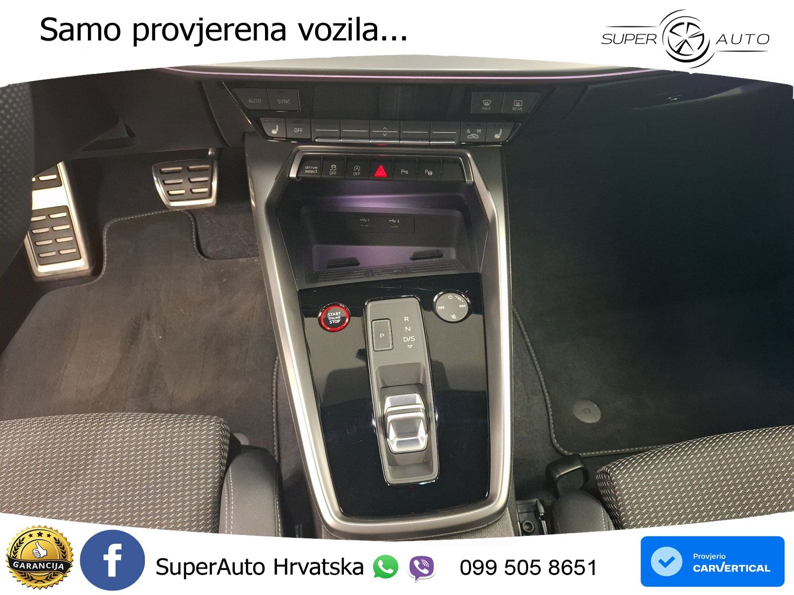 Audi S3 Limuzina 2.0 TFSI (310 KS) quattro S tronic LED+GR SJED+ACC