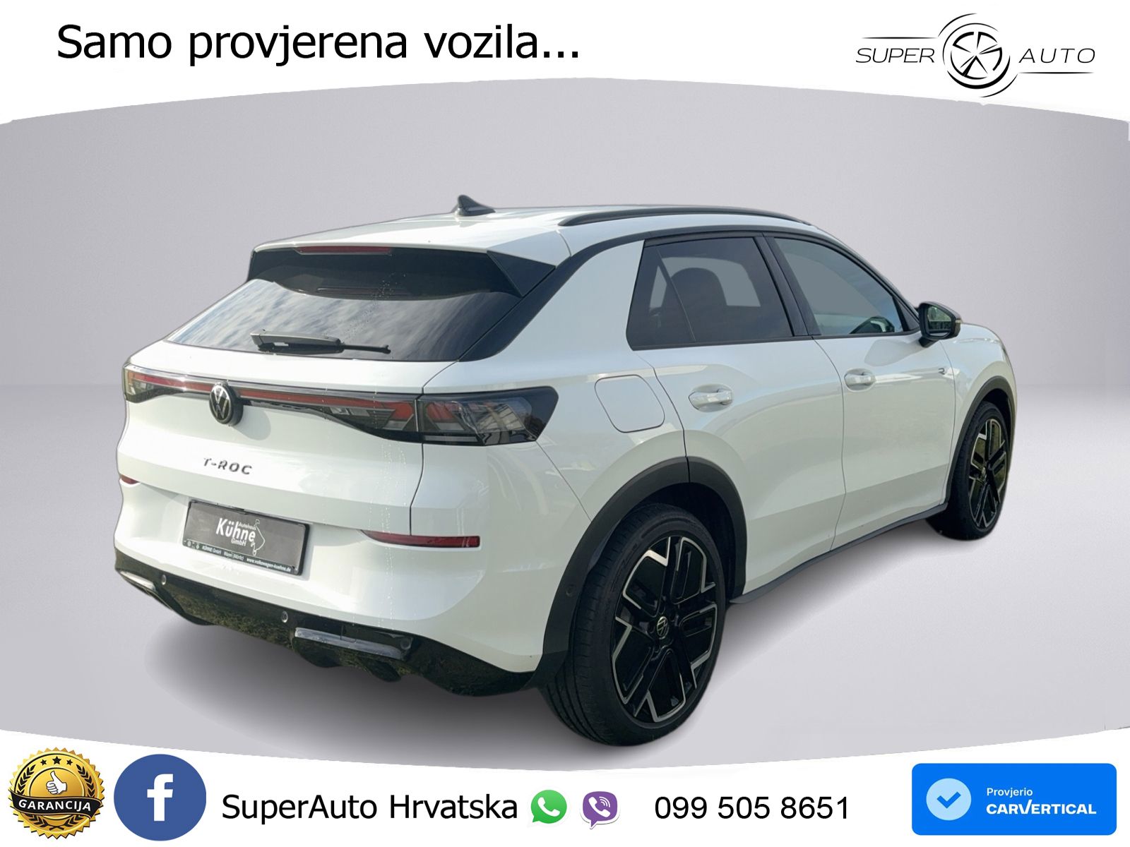 Volkswagen T-Roc 1.5 eTSI (150 KS)  DSG R-Line LED+GR SJED+ACC