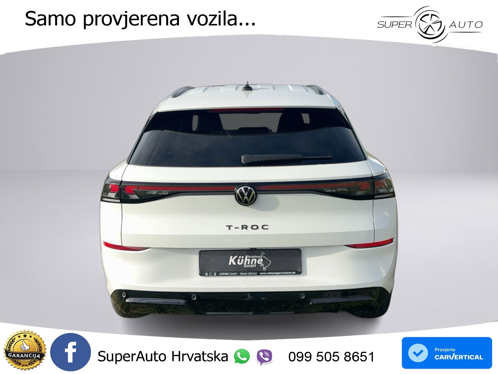 Volkswagen T-Roc 1.5 eTSI (150 KS)  DSG R-Line LED+GR SJED+ACC