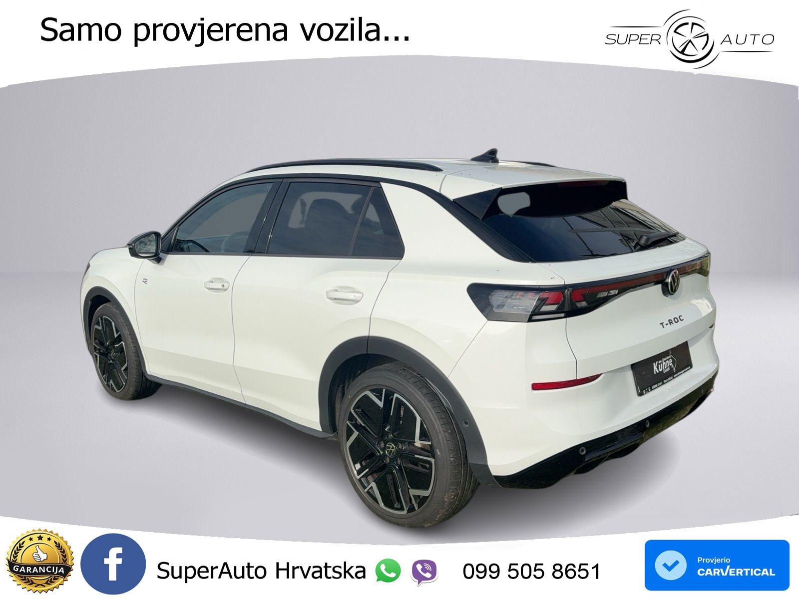 Volkswagen T-Roc 1.5 eTSI (150 KS)  DSG R-Line LED+GR SJED+ACC