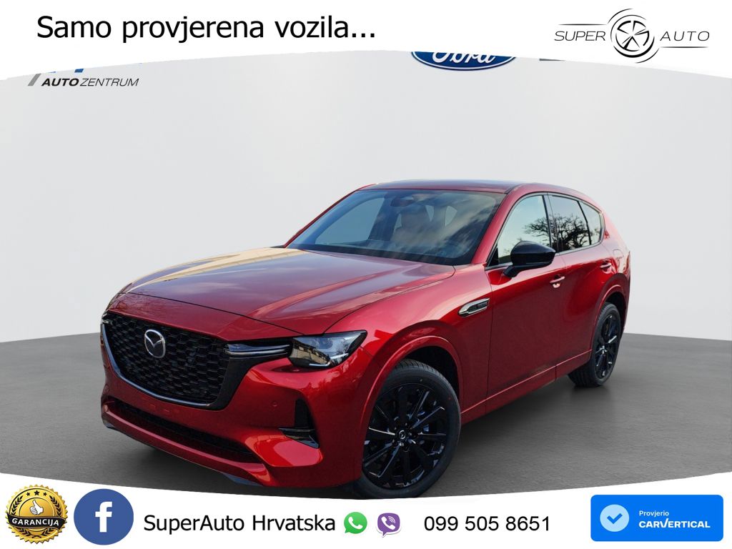 Mazda CX-60 3.3 e-Skyactiv D (254 KS) AWD Automatic LED+GR SJED+ACC