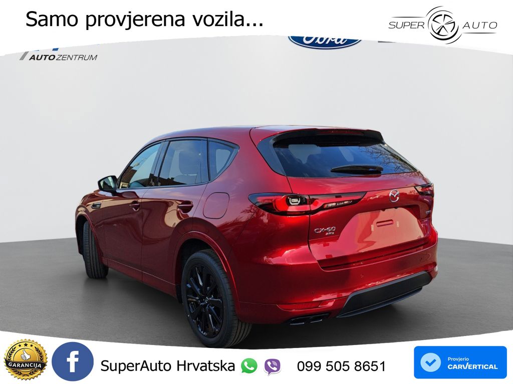 Mazda CX-60 3.3 e-Skyactiv D (254 KS) AWD Automatic LED+GR SJED+ACC