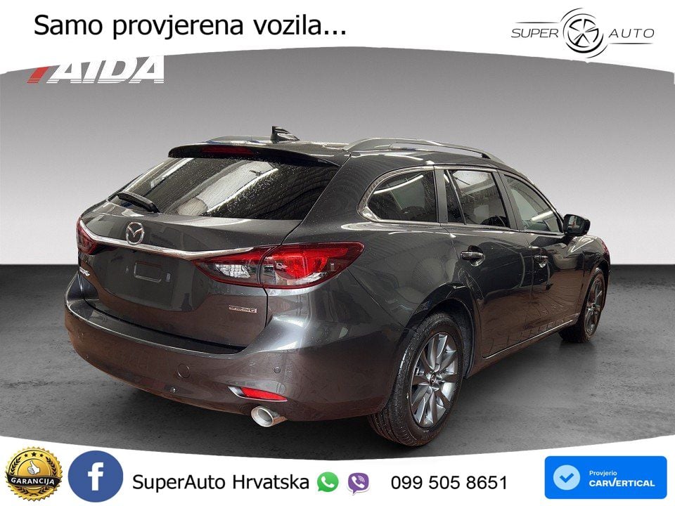 Mazda 6 Sport Combi 2.0 SKYACTIV-G (165 KS) SKYACTIV-Drive LED+GR SJED+ACC