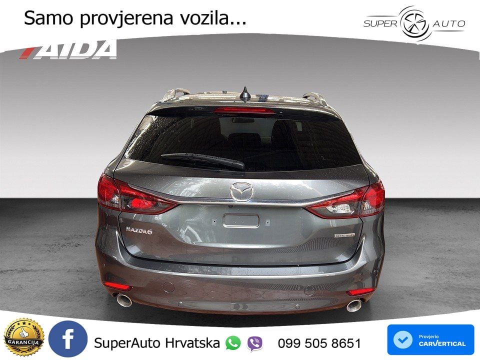 Mazda 6 Sport Combi 2.0 SKYACTIV-G (165 KS) SKYACTIV-Drive LED+GR SJED+ACC