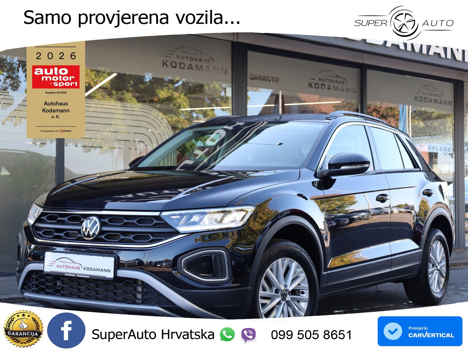 Volkswagen T-Roc 1.5 TSI (150 KS)