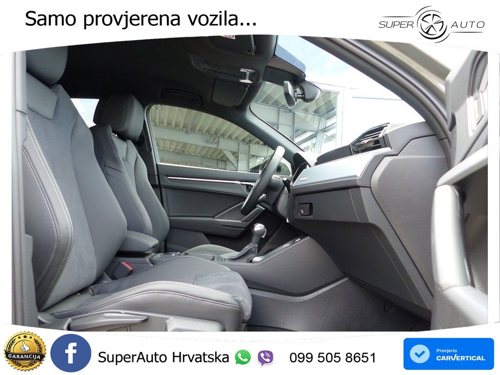 Audi Q3 II Sportback 40 TFSI (190 KS) quattro S tronic S line MATRIX+GR SJED+KAM