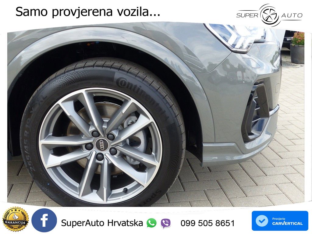 Audi Q3 II Sportback 40 TFSI (190 KS) quattro S tronic S line MATRIX+GR SJED+KAM