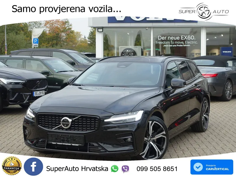 Volvo V60 2.0 B4 Benzin DCT ACC+HEAD+4xGR SJED+360+PANO