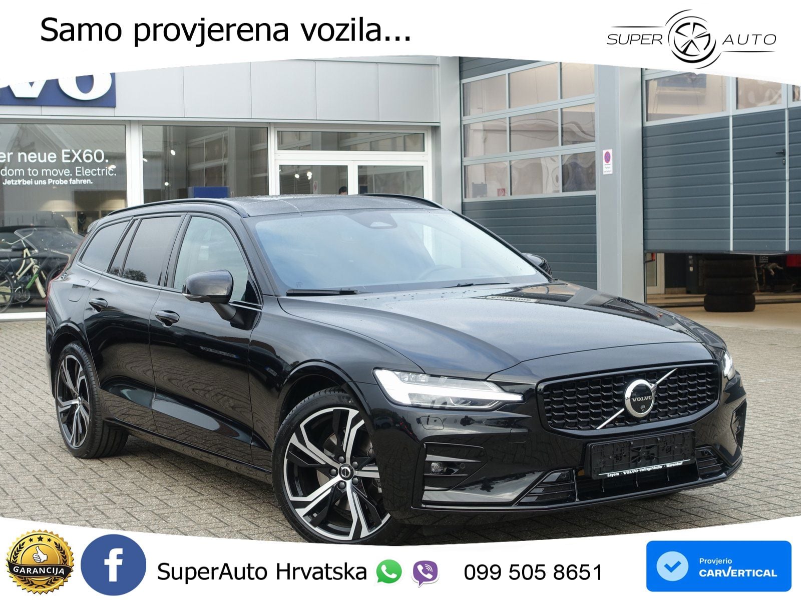 Volvo V60 2.0 B4 Benzin DCT ACC+HEAD+4xGR SJED+360+PANO